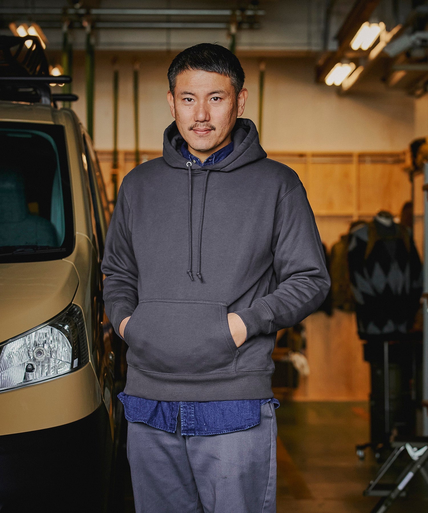 おしゃれ おすすめ ワークウェア ブランド スポンサープリント スウェット パーカー