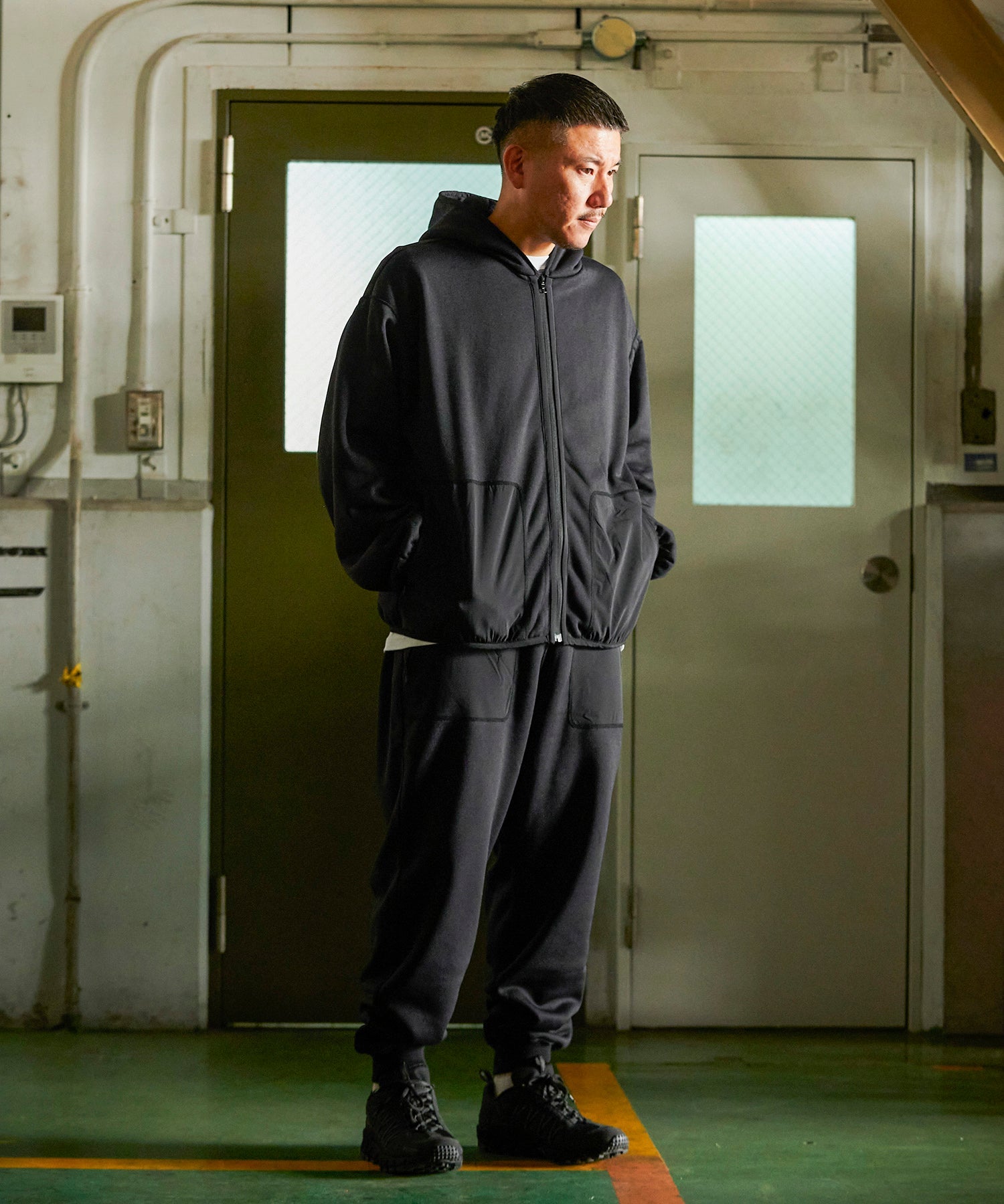 おしゃれ おすすめ ワークウェア ブランド リバーシブル スウェット パンツ