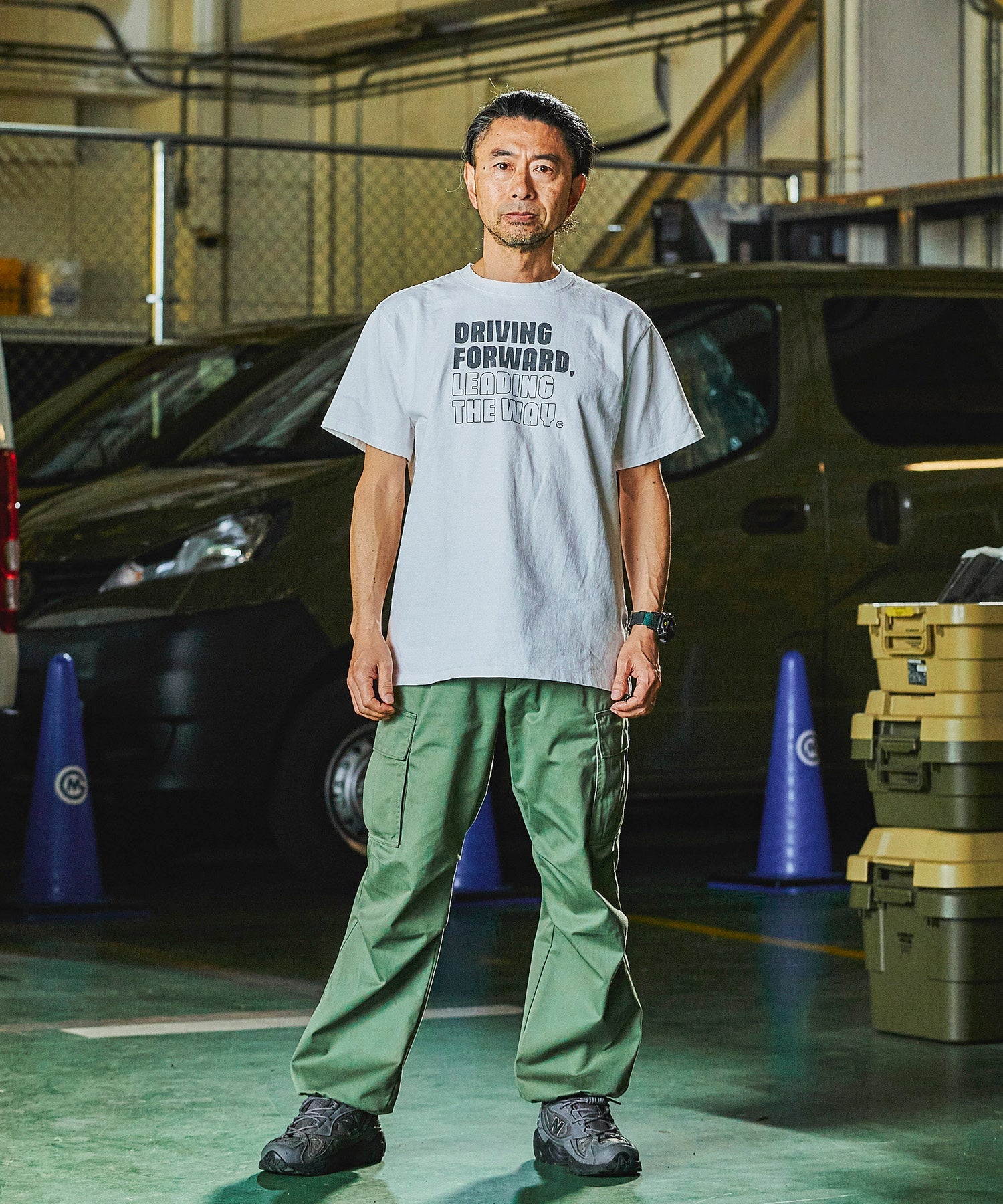 おしゃれ おすすめ ワークウェア ブランド ドライビングフォワード Tシャツ