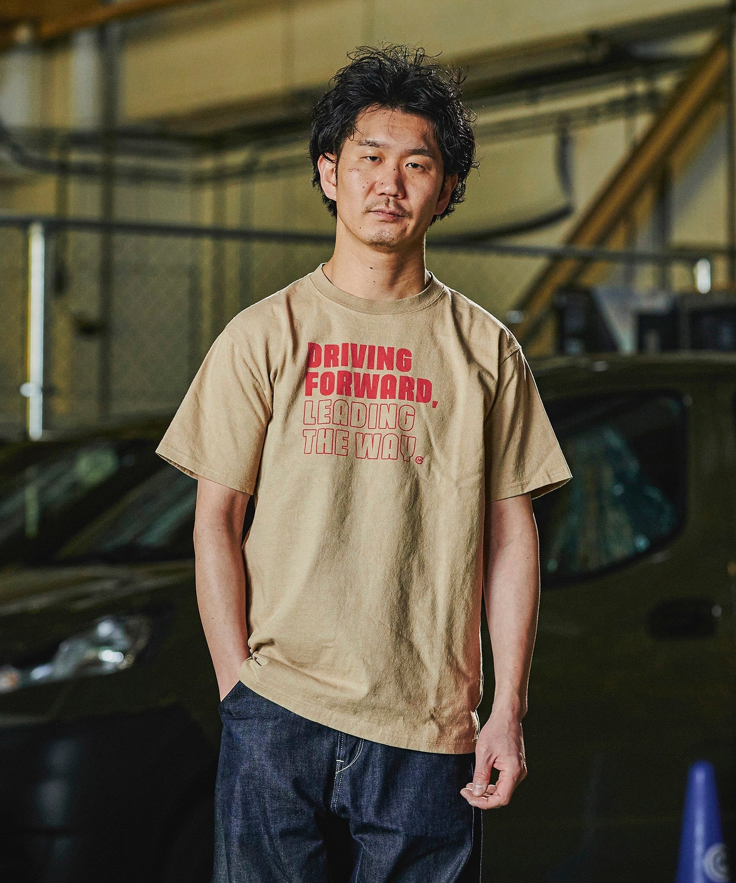 おしゃれ おすすめ ワークウェア ブランド ドライビングフォワード Tシャツ