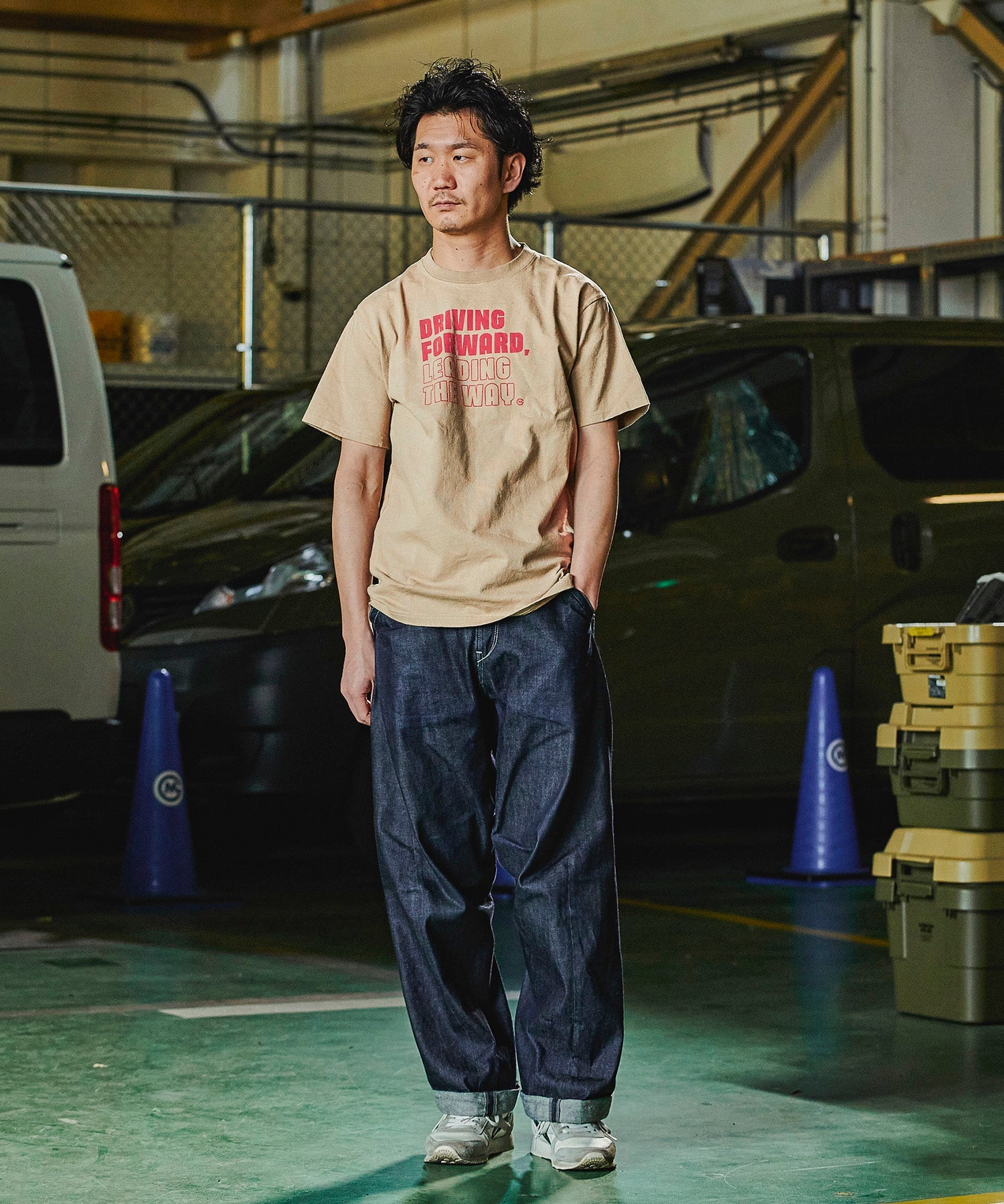 おしゃれ おすすめ ワークウェア ブランド ドライビングフォワード Tシャツ