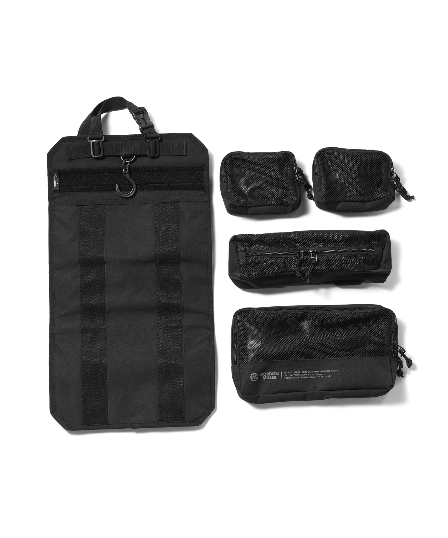 おしゃれ おすすめ カー用品 コーデュラ ハンギング ロール ポーチ 便利グッズ 収納