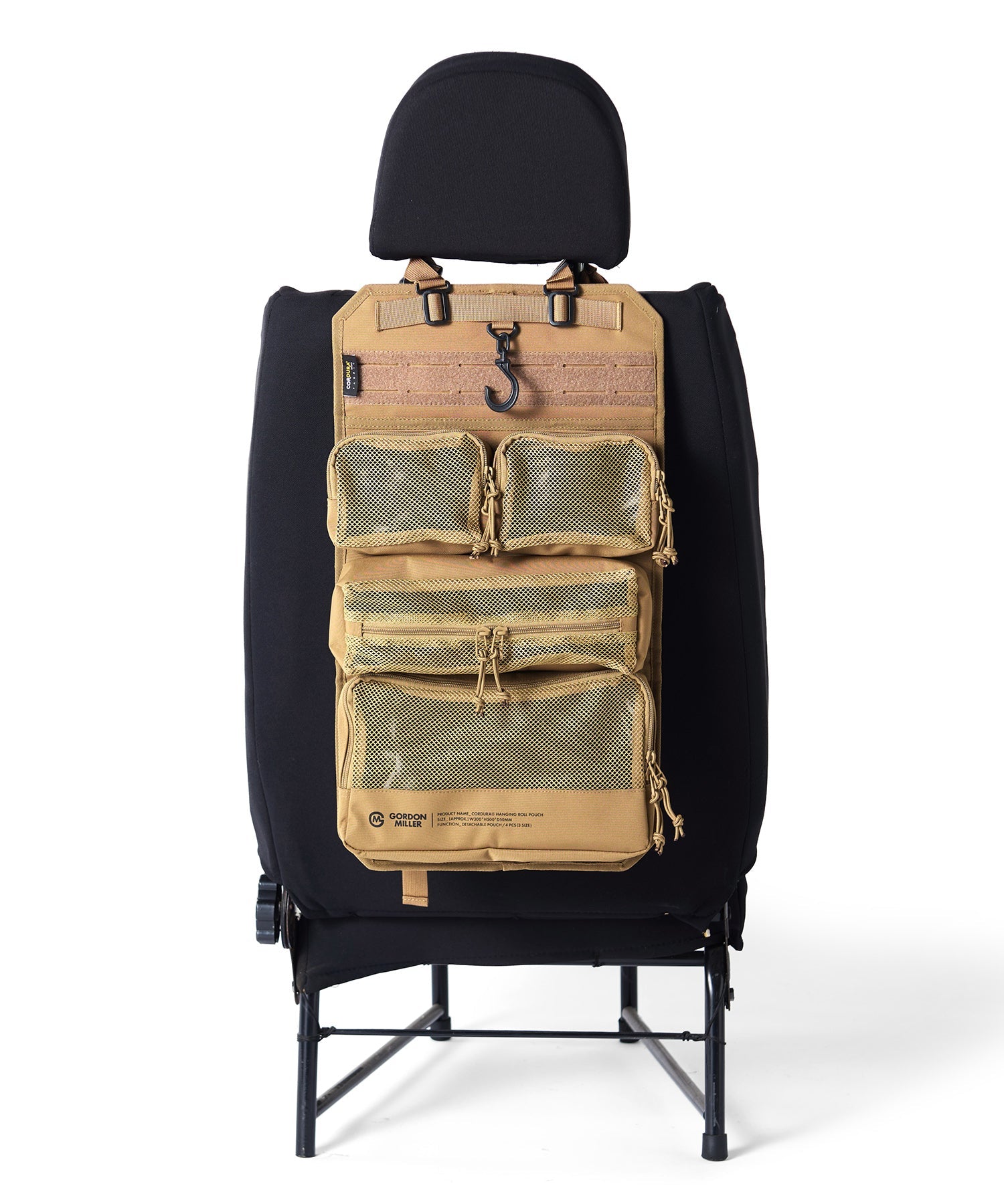 おしゃれ おすすめ カー用品 コーデュラ ハンギング ロール ポーチ 便利グッズ 収納