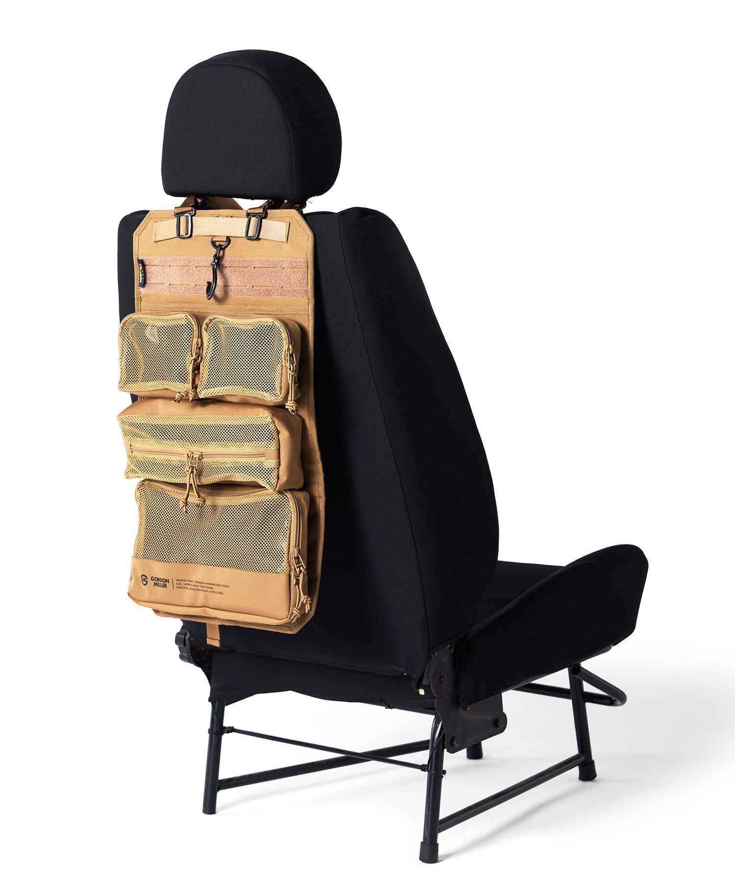 おしゃれ おすすめ カー用品 コーデュラ ハンギング ロール ポーチ 便利グッズ 収納