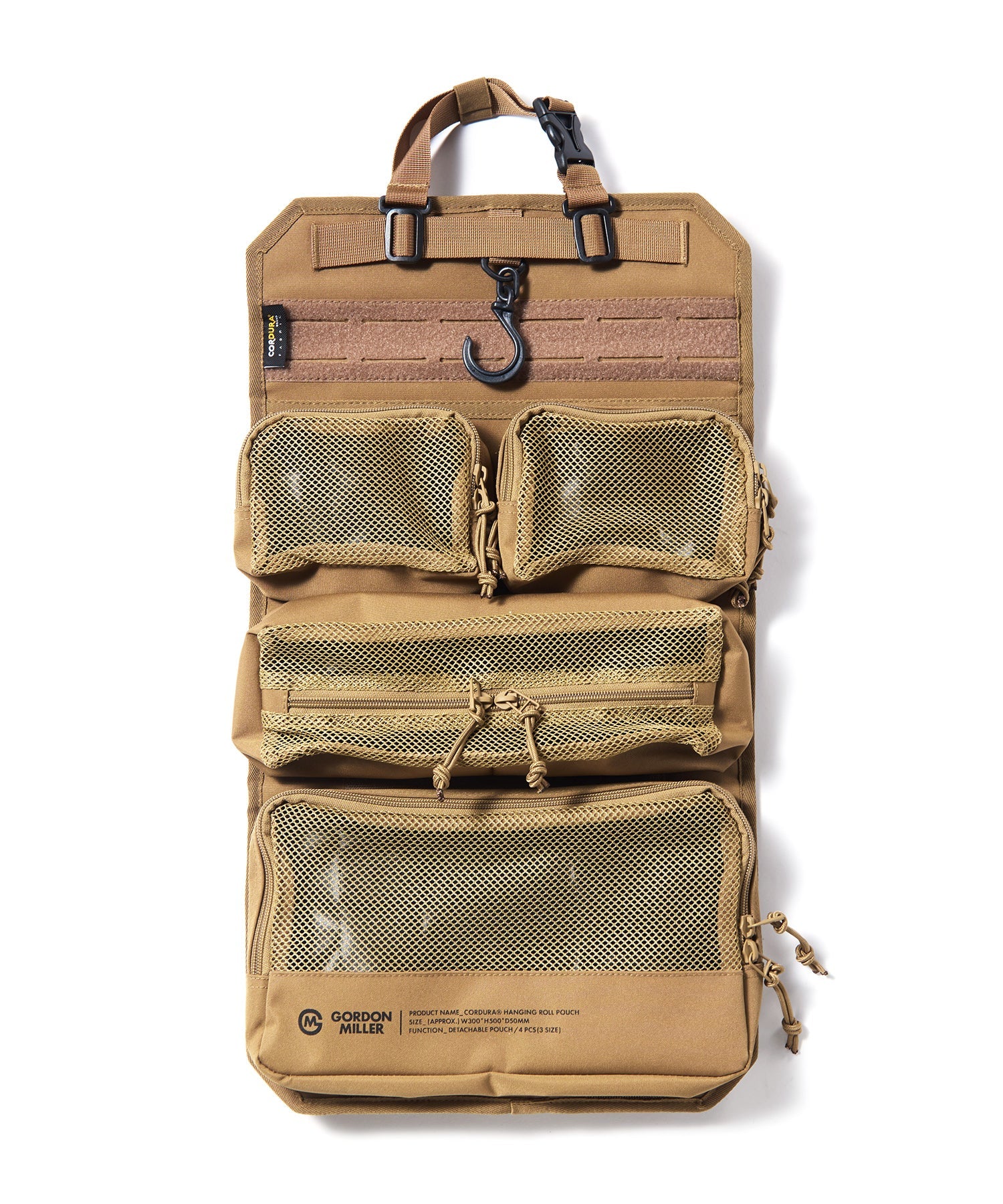 おしゃれ おすすめ カー用品 コーデュラ ハンギング ロール ポーチ 便利グッズ 収納