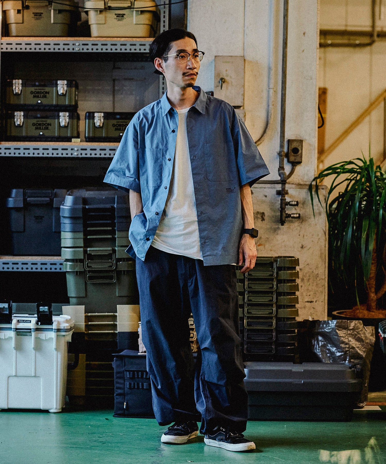 おしゃれ おすすめ ワークウェア ブランド ハーフスリーブ ワークシャツ