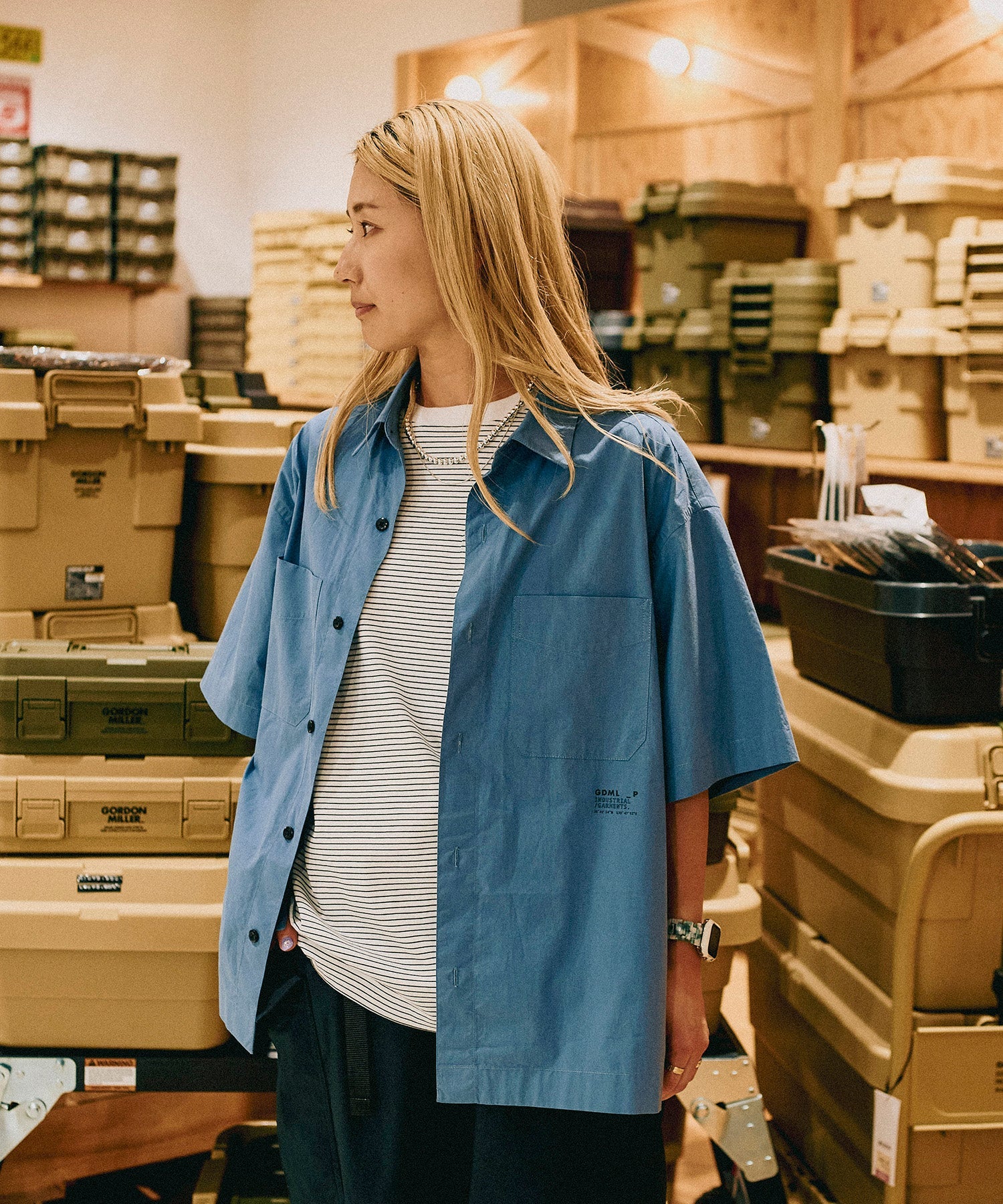 おしゃれ おすすめ ワークウェア ブランド ハーフスリーブ ワークシャツ