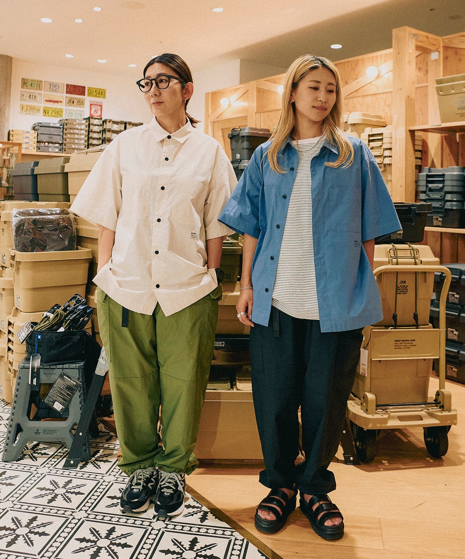 おしゃれ おすすめ ワークウェア ブランド ハーフスリーブ ワークシャツ