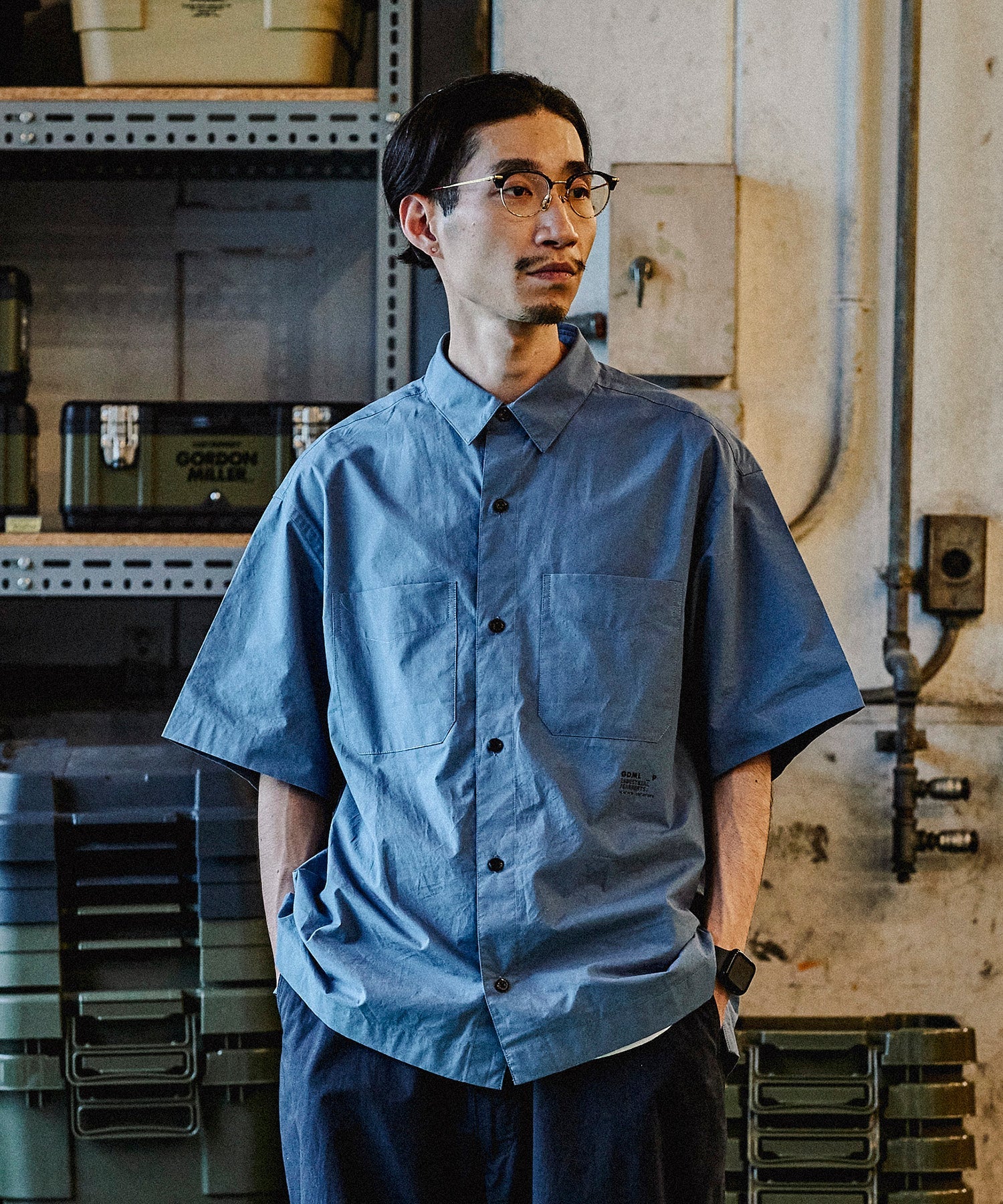 おしゃれ おすすめ ワークウェア ブランド ハーフスリーブ ワークシャツ