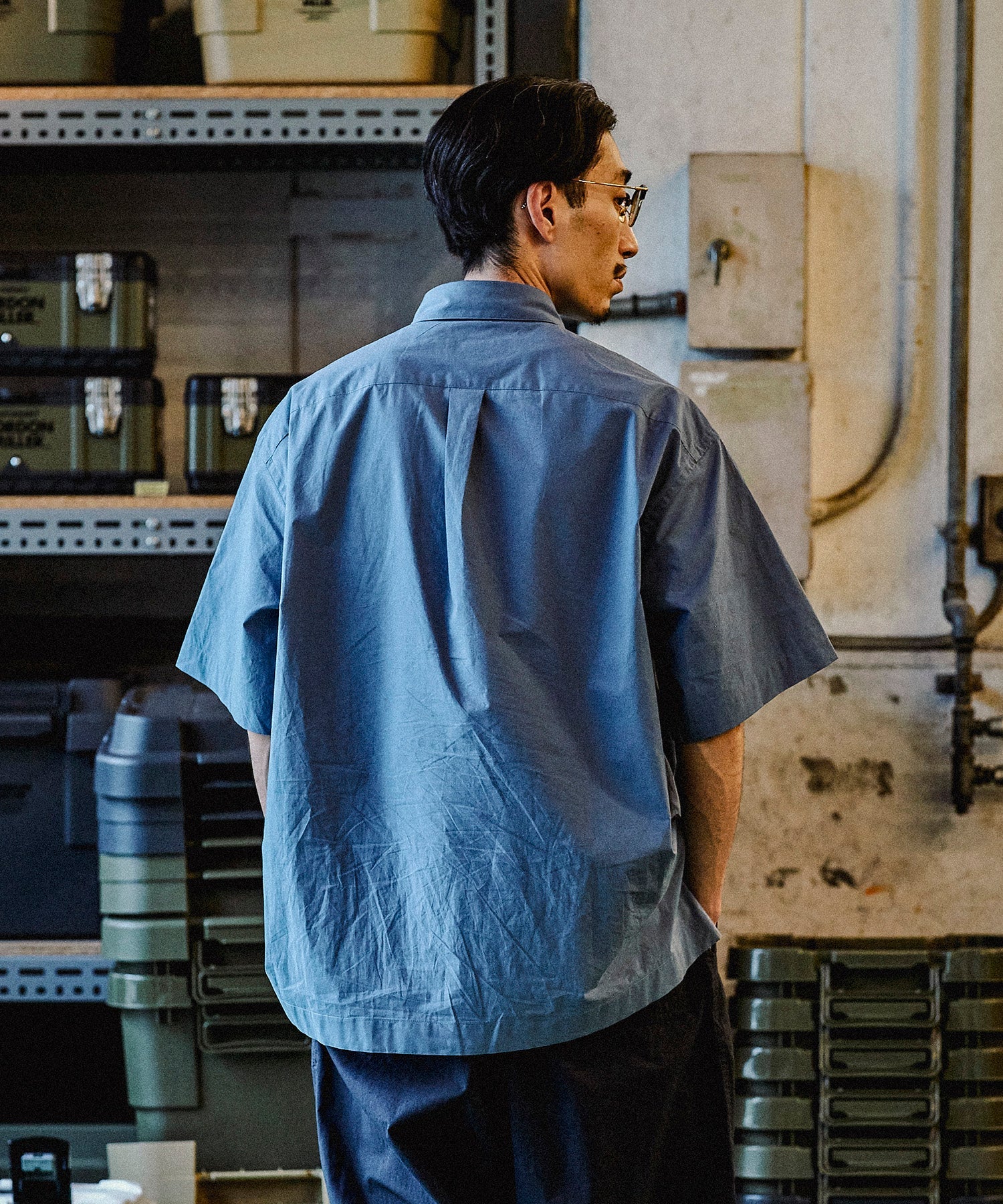 おしゃれ おすすめ ワークウェア ブランド ハーフスリーブ ワークシャツ