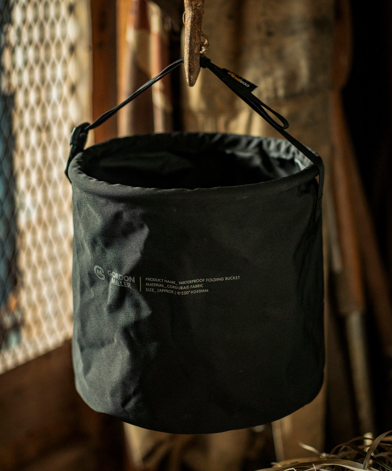 おしゃれ おすすめ 洗車用品 コーデュラ フォールディング バケツ 洗車用品入れ