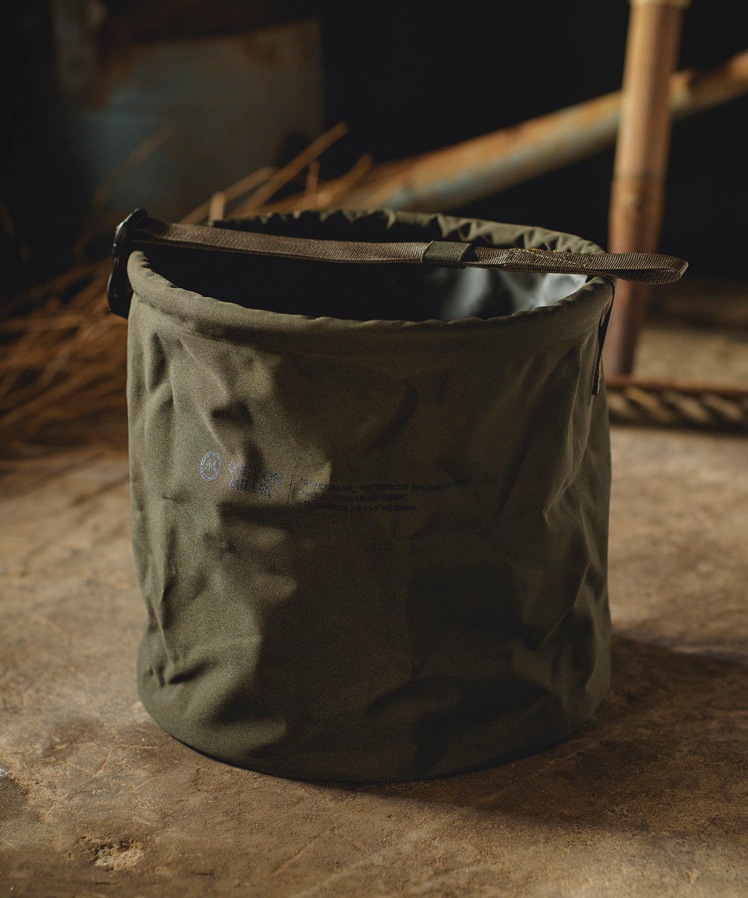 おしゃれ おすすめ 洗車用品 コーデュラ フォールディング バケツ 洗車用品入れ