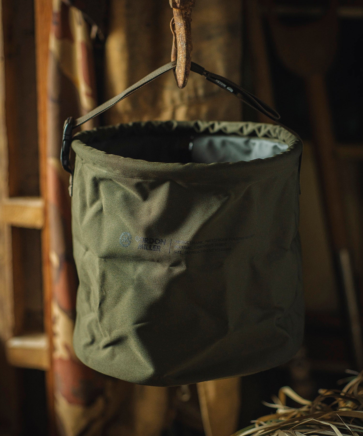 おしゃれ おすすめ 洗車用品 コーデュラ フォールディング バケツ 洗車用品入れ