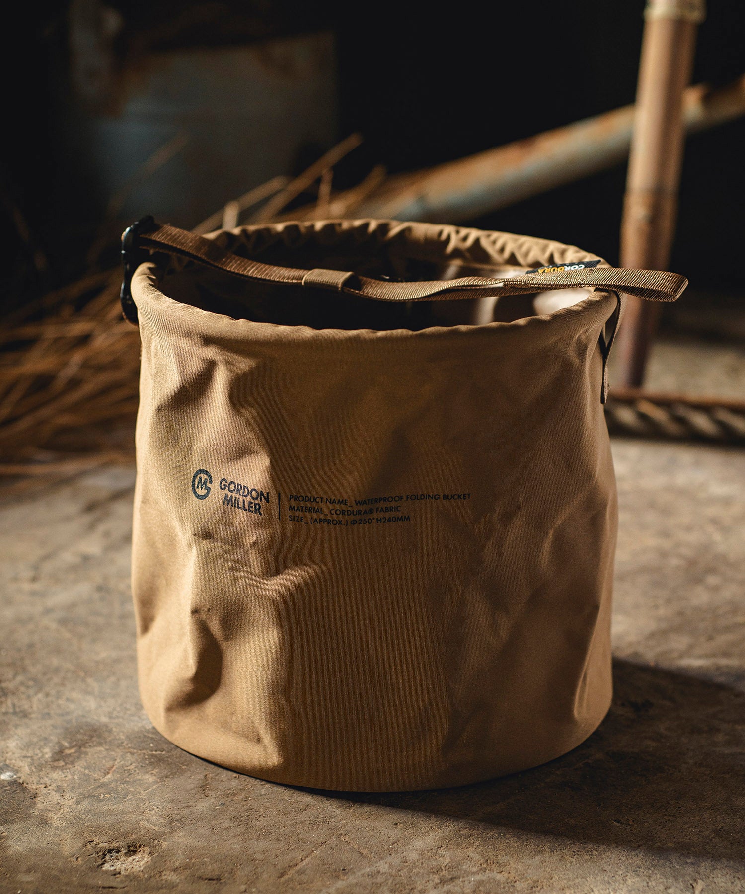 おしゃれ おすすめ 洗車用品 コーデュラ フォールディング バケツ 洗車用品入れ