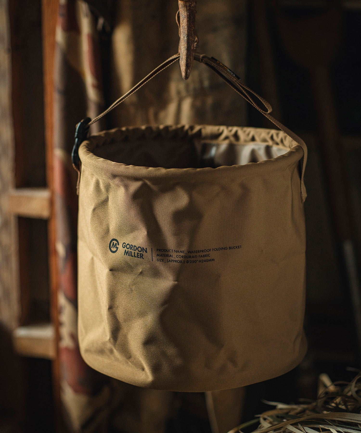 おしゃれ おすすめ 洗車用品 コーデュラ フォールディング バケツ 洗車用品入れ