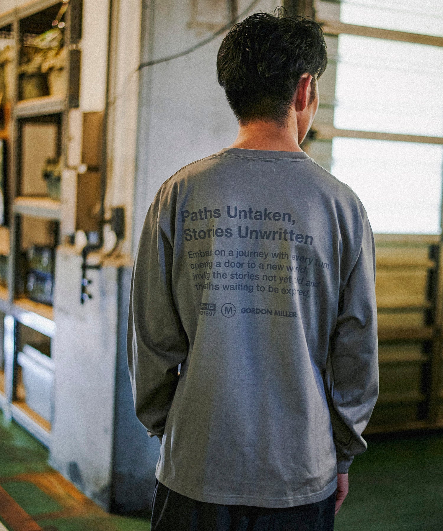 おしゃれ おすすめ ワークウェア ブランド ゴードンミラー 長袖 Tシャツ