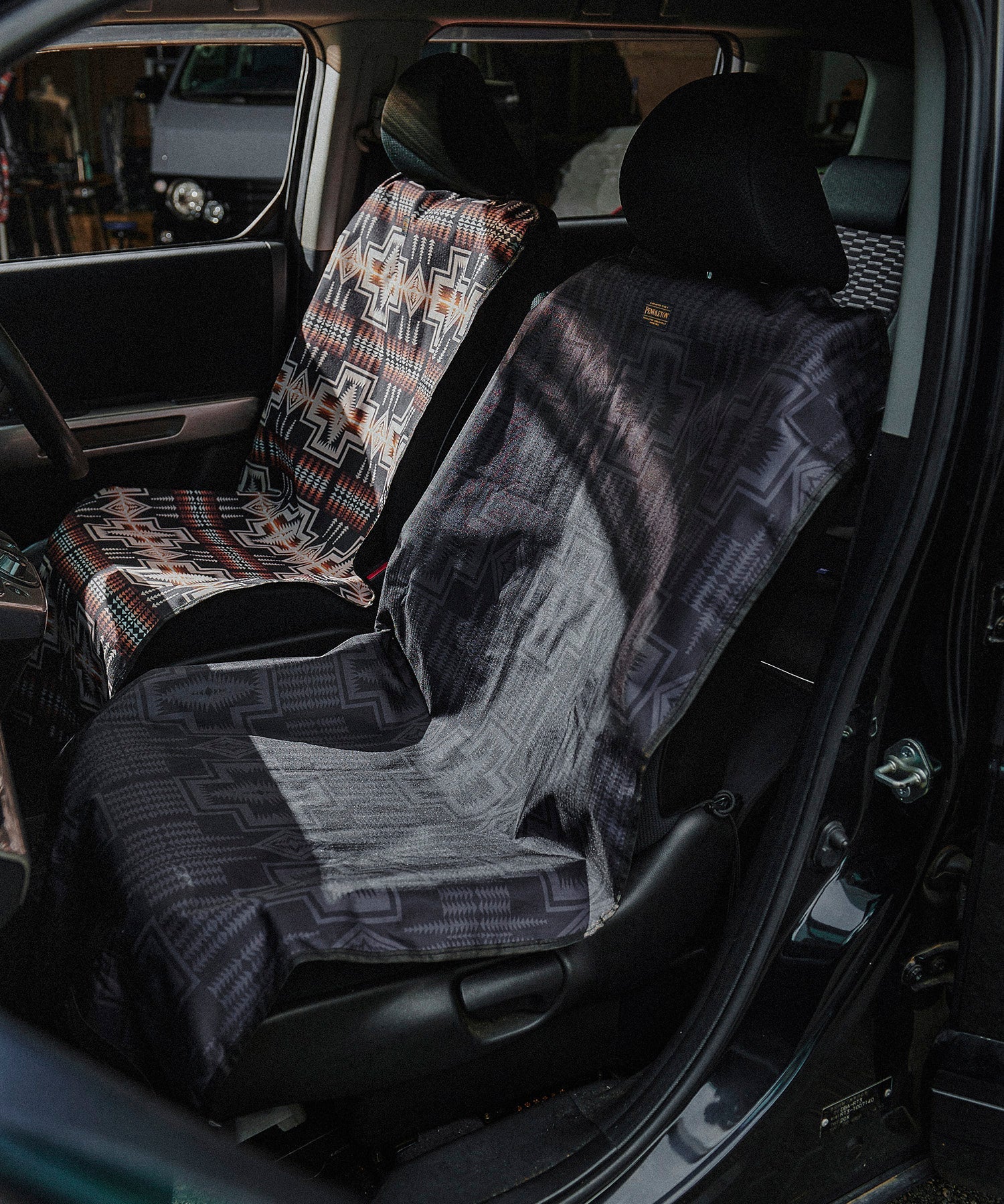 おしゃれ おすすめ カー用品 ペンドルトン PENDLETON 2WAY 汎用 シートカバー