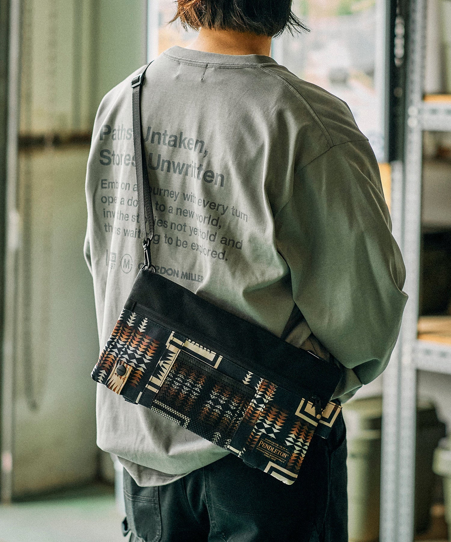 おしゃれ ワークウェア ペンドルトン PENDLETON フラット ポーチ 便利グッズ