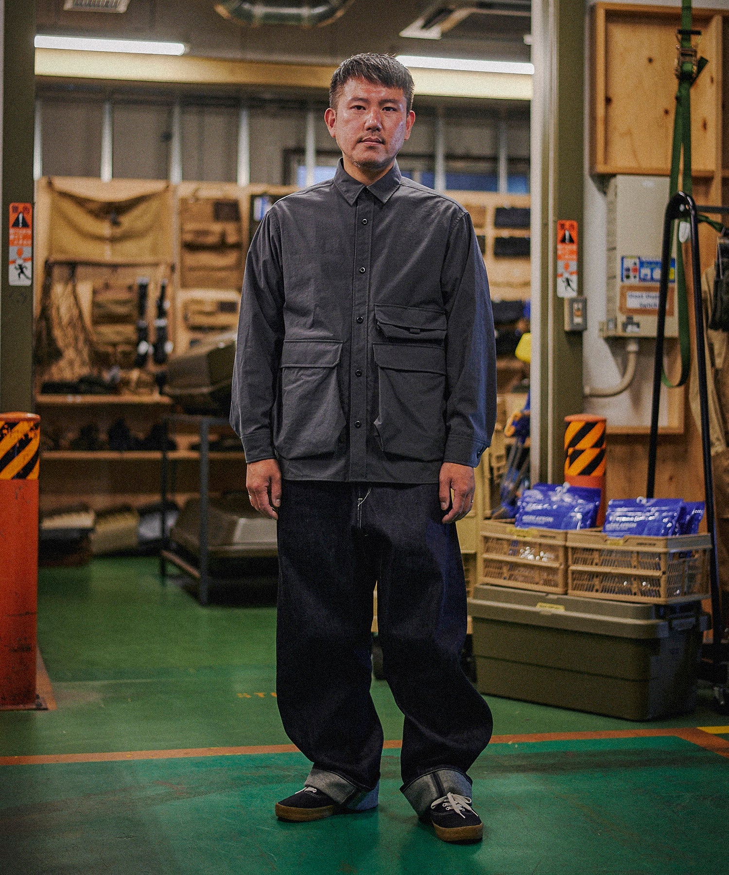 おしゃれ おすすめ ワークウェア ブランド テック ナイロン シャツ ジャケット 撥水 透湿