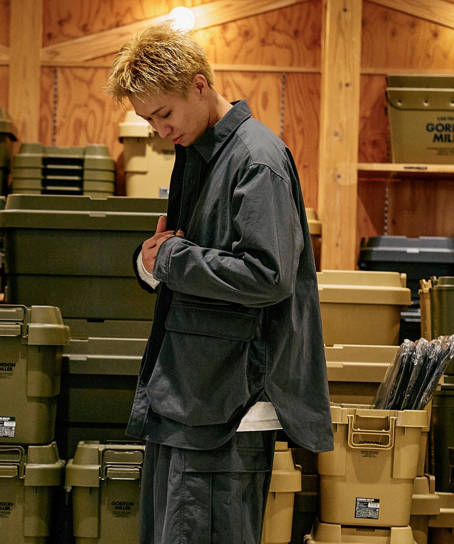 おしゃれ おすすめ ワークウェア ブランド テック ナイロン シャツ ジャケット 撥水 透湿