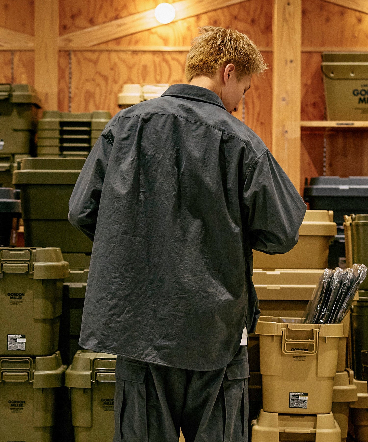 おしゃれ おすすめ ワークウェア ブランド テック ナイロン シャツ ジャケット 撥水 透湿