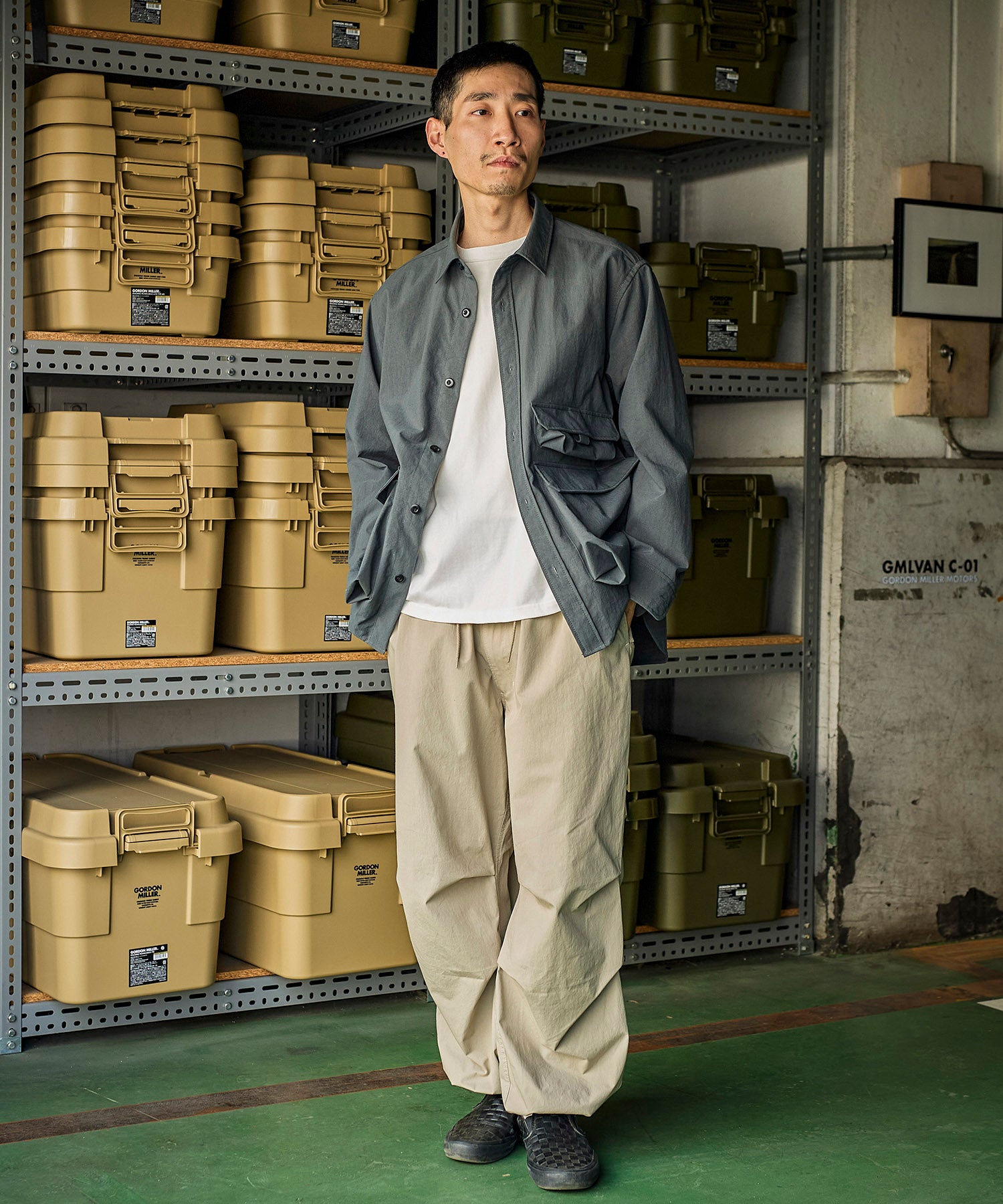 おしゃれ おすすめ ワークウェア ブランド テック ナイロン シャツ ジャケット 撥水 透湿