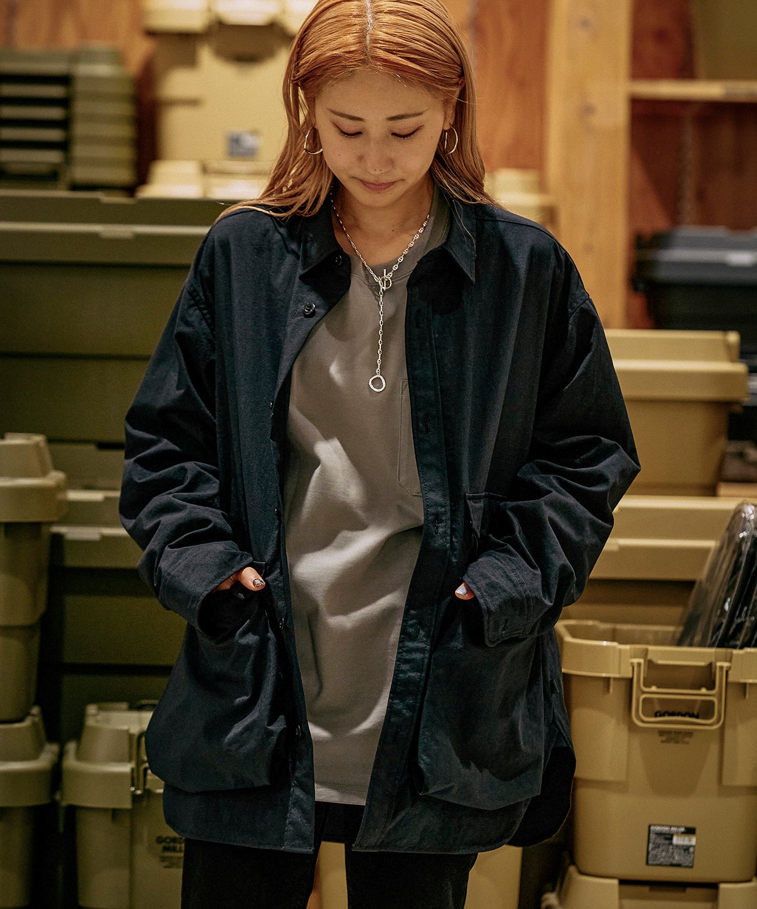 おしゃれ おすすめ ワークウェア ブランド テック ナイロン シャツ ジャケット 撥水 透湿