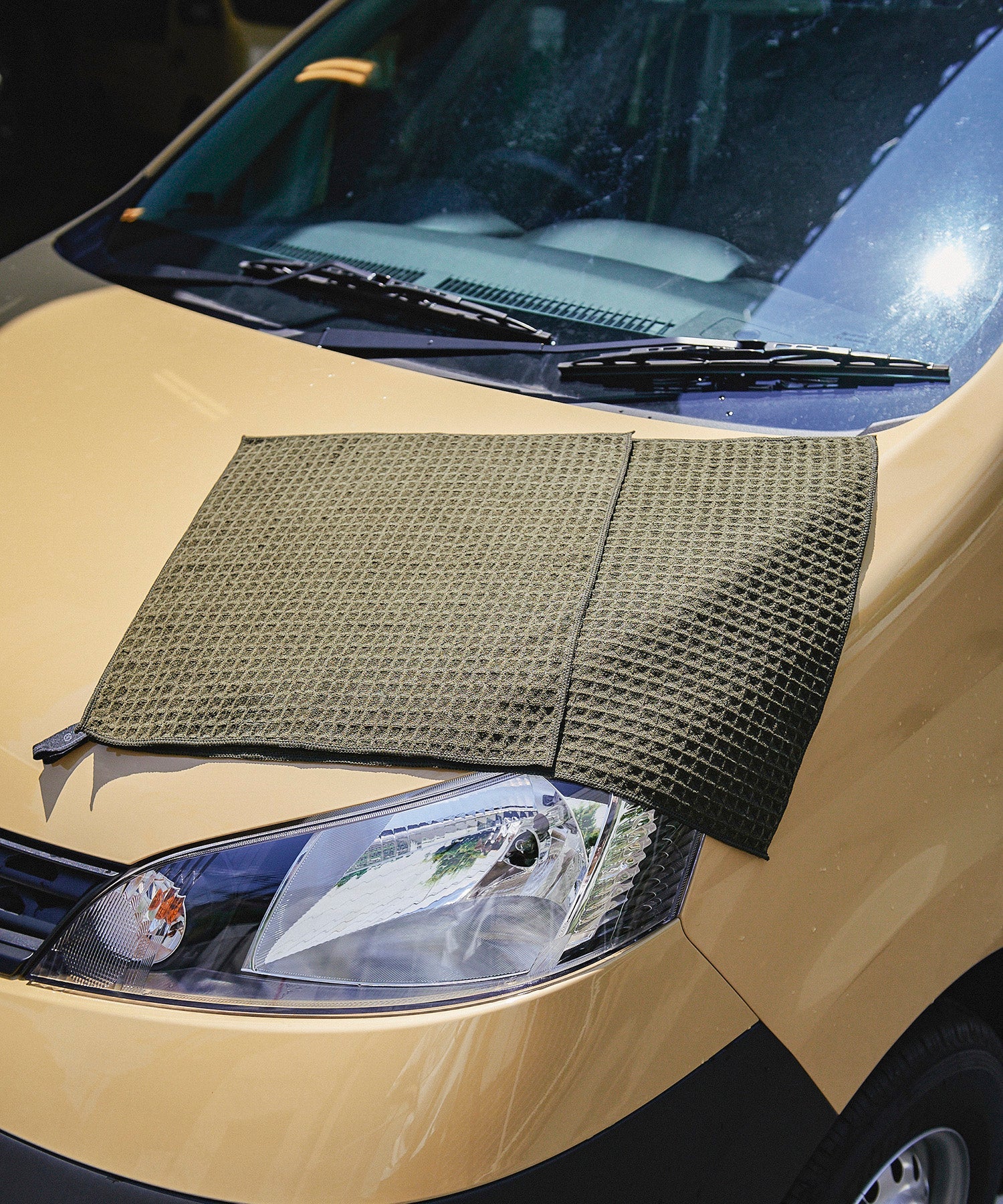 おしゃれ おすすめ 洗車用品 厚手グリッド マイクロファイバー クロス オートバックス