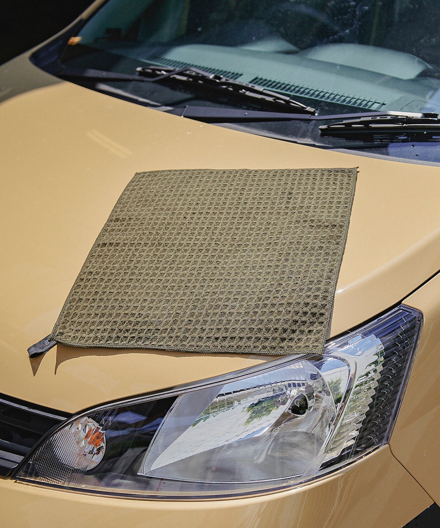 おしゃれ おすすめ 洗車用品 厚手グリッド マイクロファイバー クロス オートバックス