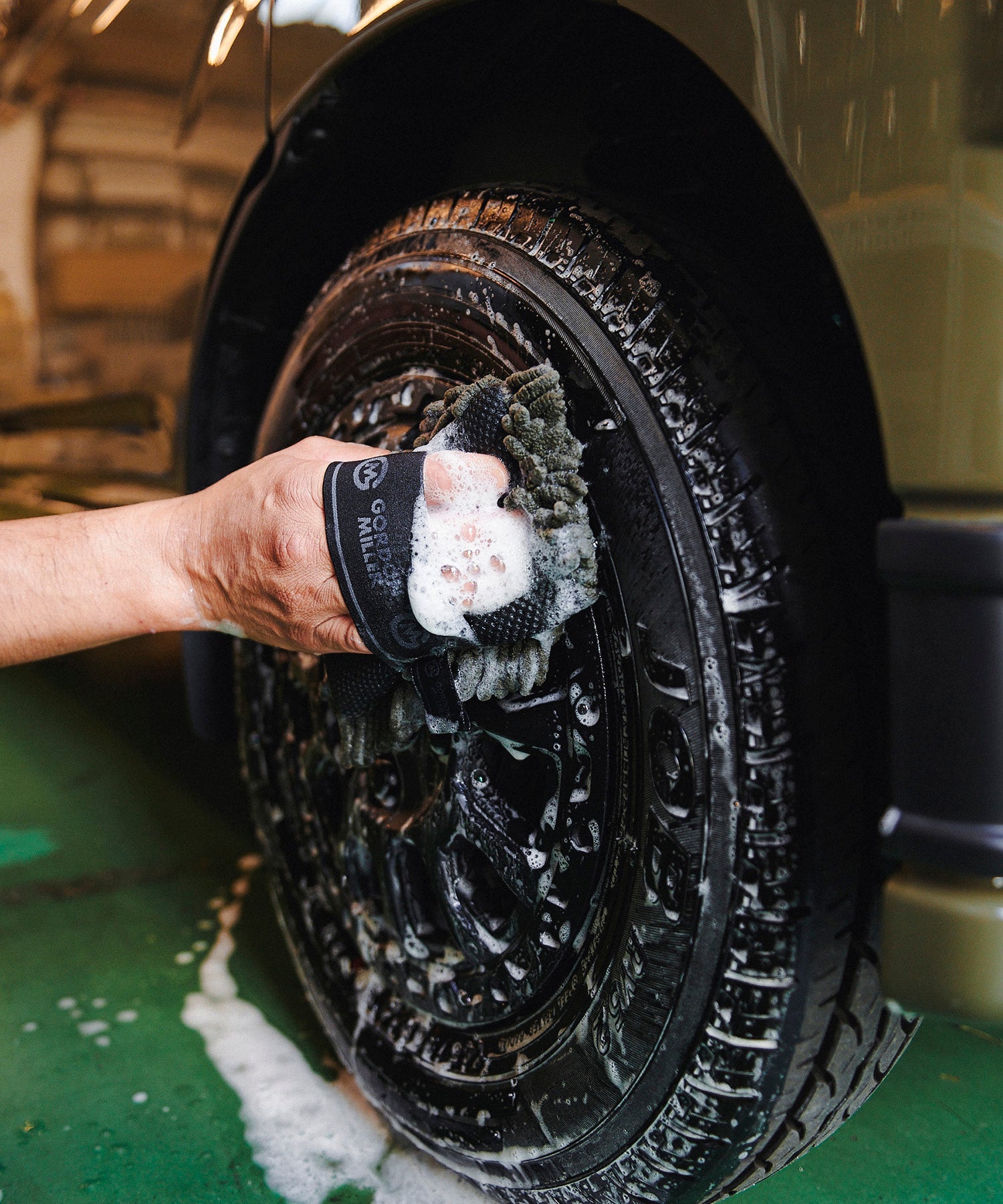 おしゃれ おすすめ 洗車用品 高密度シェニール マイクロファイバー 洗浄 スポンジ