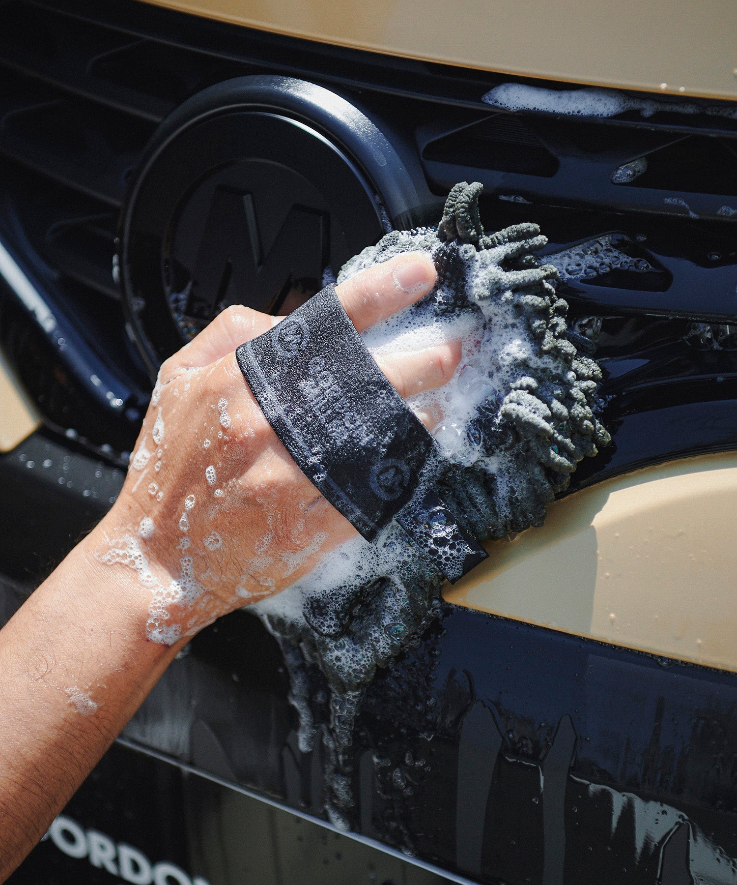 おしゃれ おすすめ 洗車用品 高密度シェニール マイクロファイバー 洗浄 スポンジ