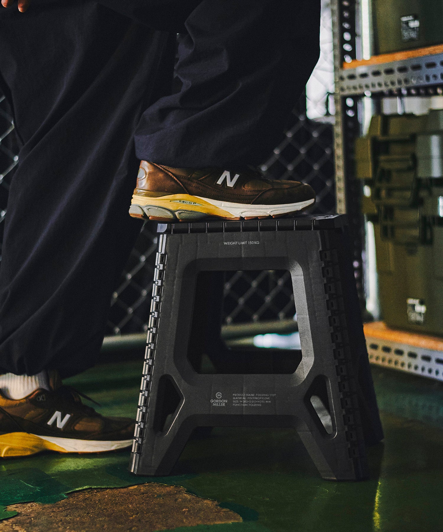 おしゃれ おすすめ 洗車用品 掃除 作業用 フォールディング ステップ 折りたたみ 踏み台