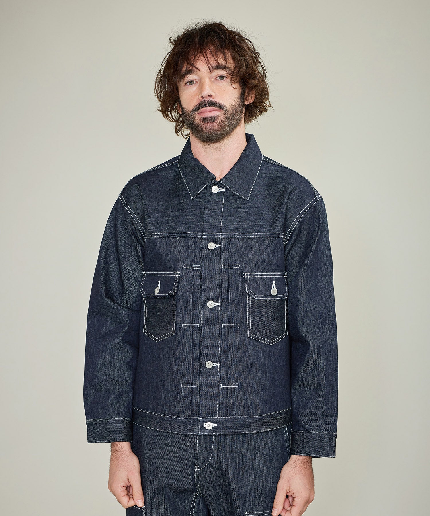 須郷様(冨里5種+ライブT+デニム+ビッグ) REMI RELIEF別注 デニム トラッカージャケット -RIGID- – GORDON MILLER