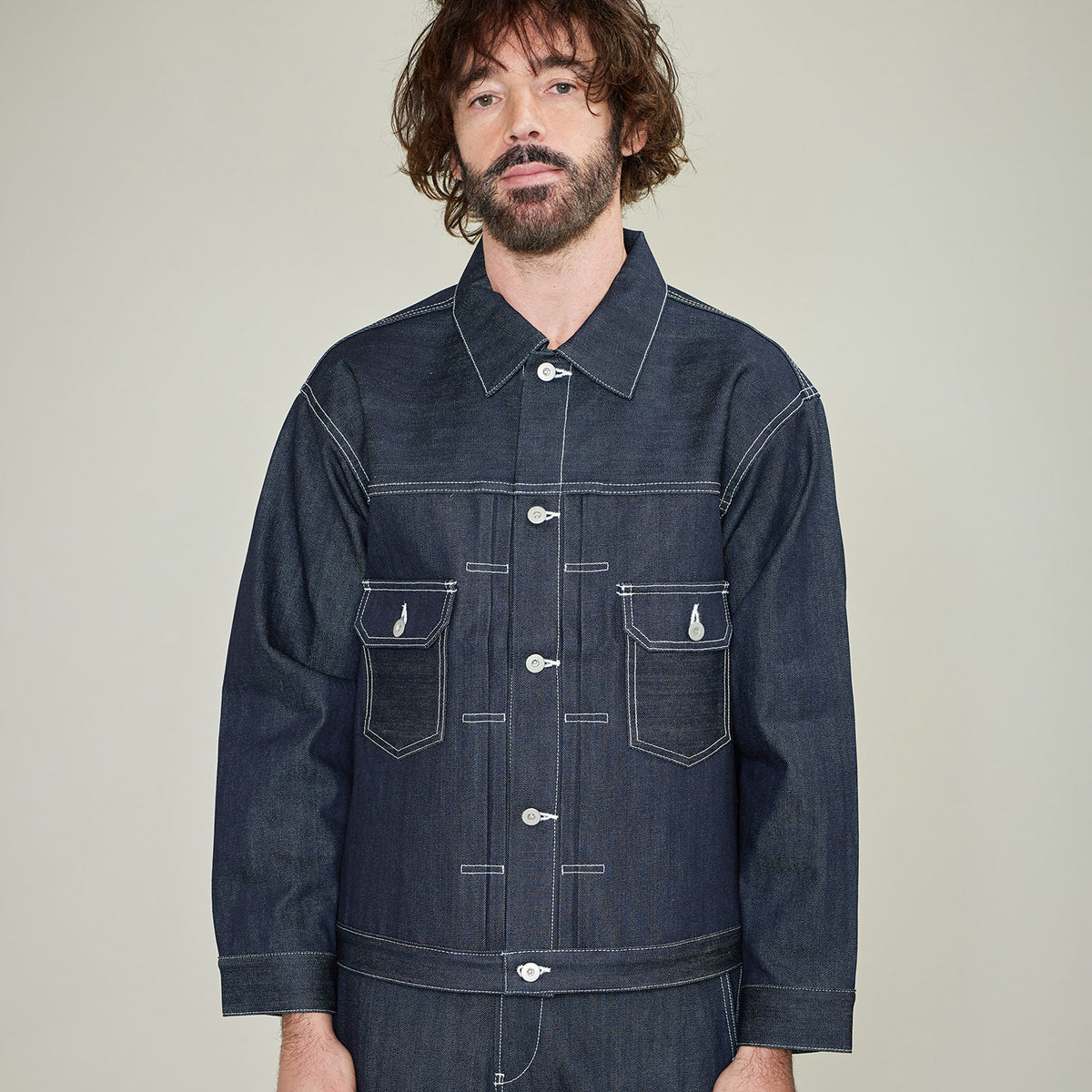 REMI RELIEF別注 デニム トラッカージャケット -RIGID- – GORDON MILLER