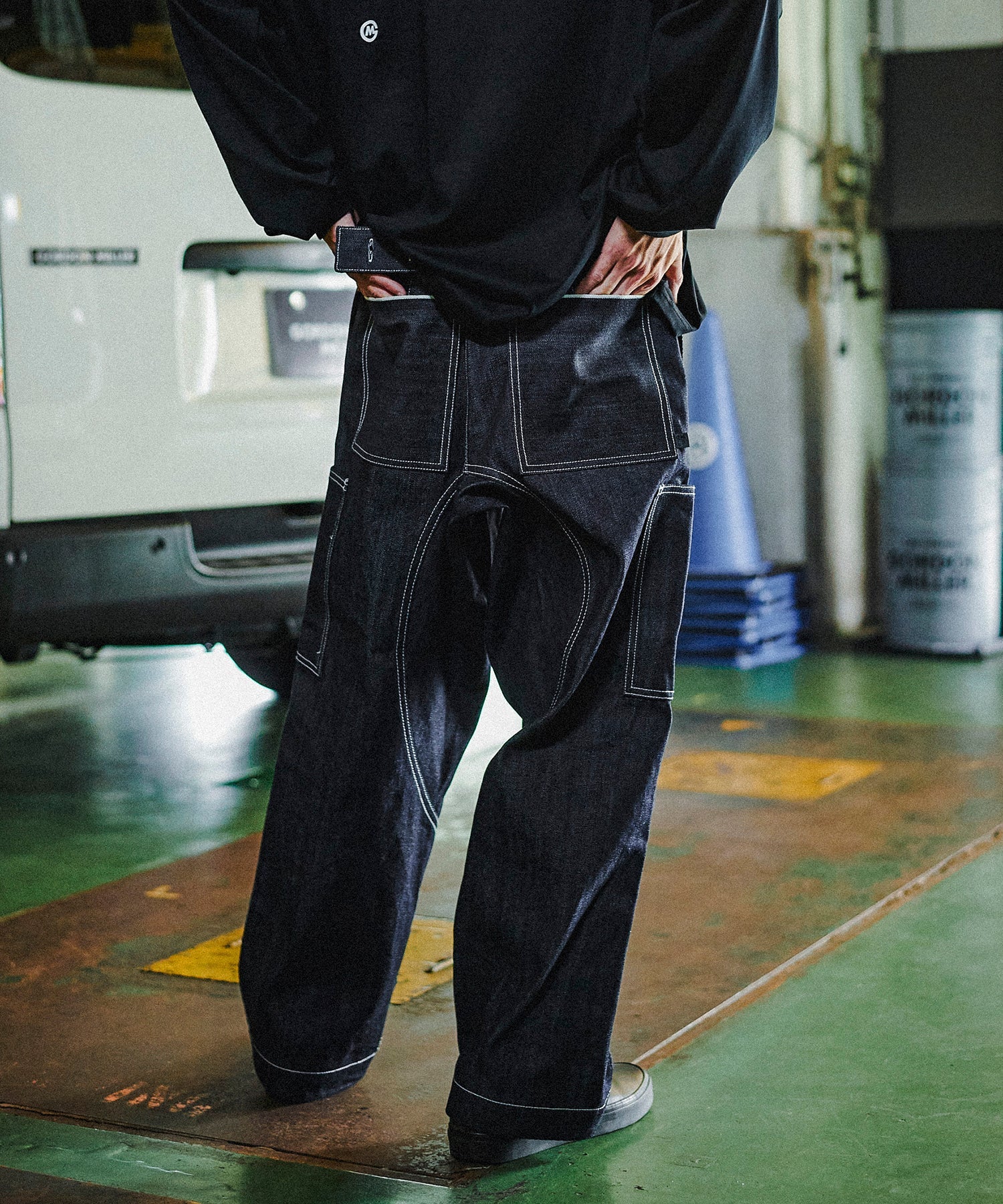 おしゃれ おすすめ ワークウェア ブランド REMI RELIEF デニム カーゴパンツ