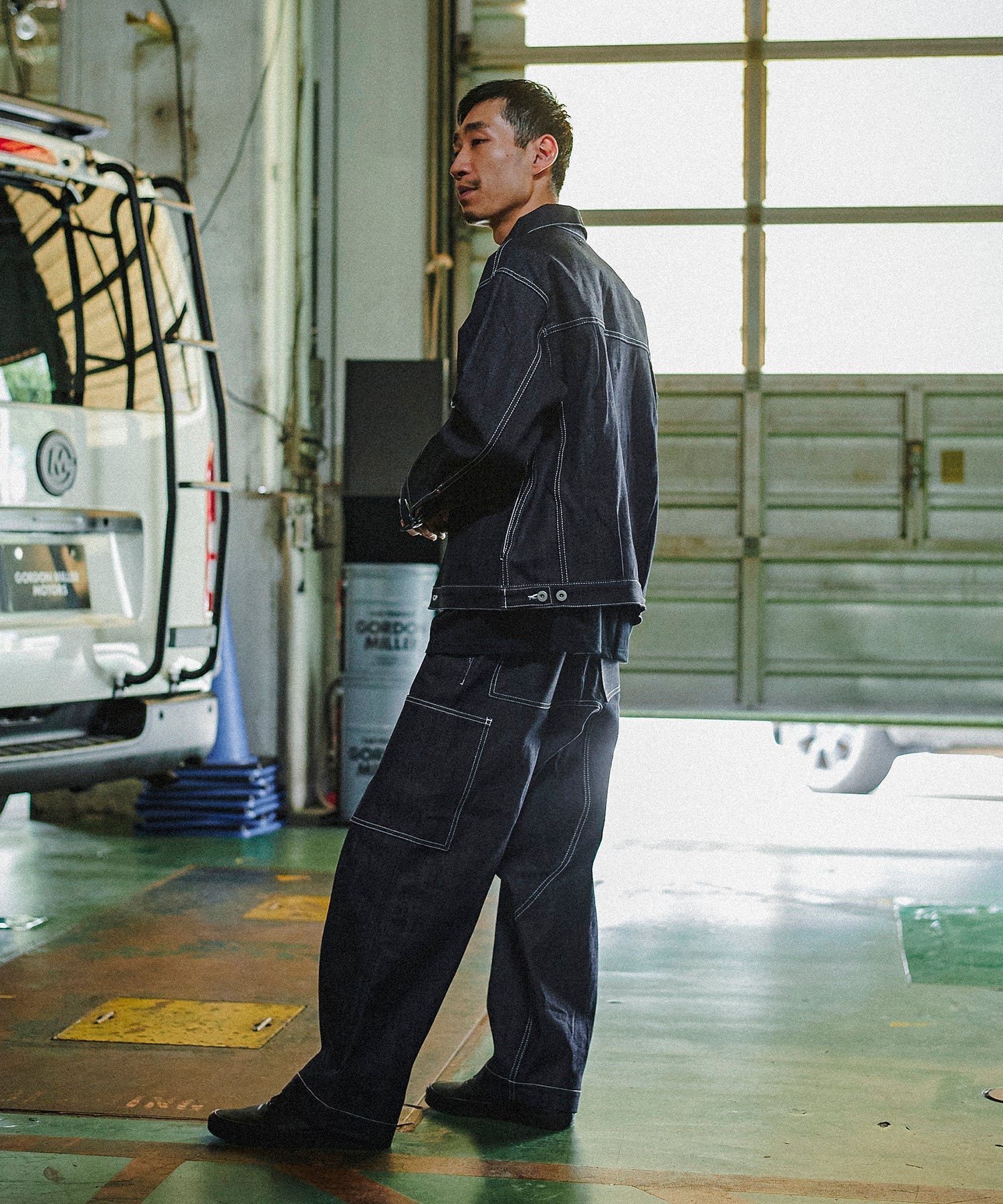 おしゃれ おすすめ ワークウェア ブランド REMI RELIEF デニム カーゴパンツ