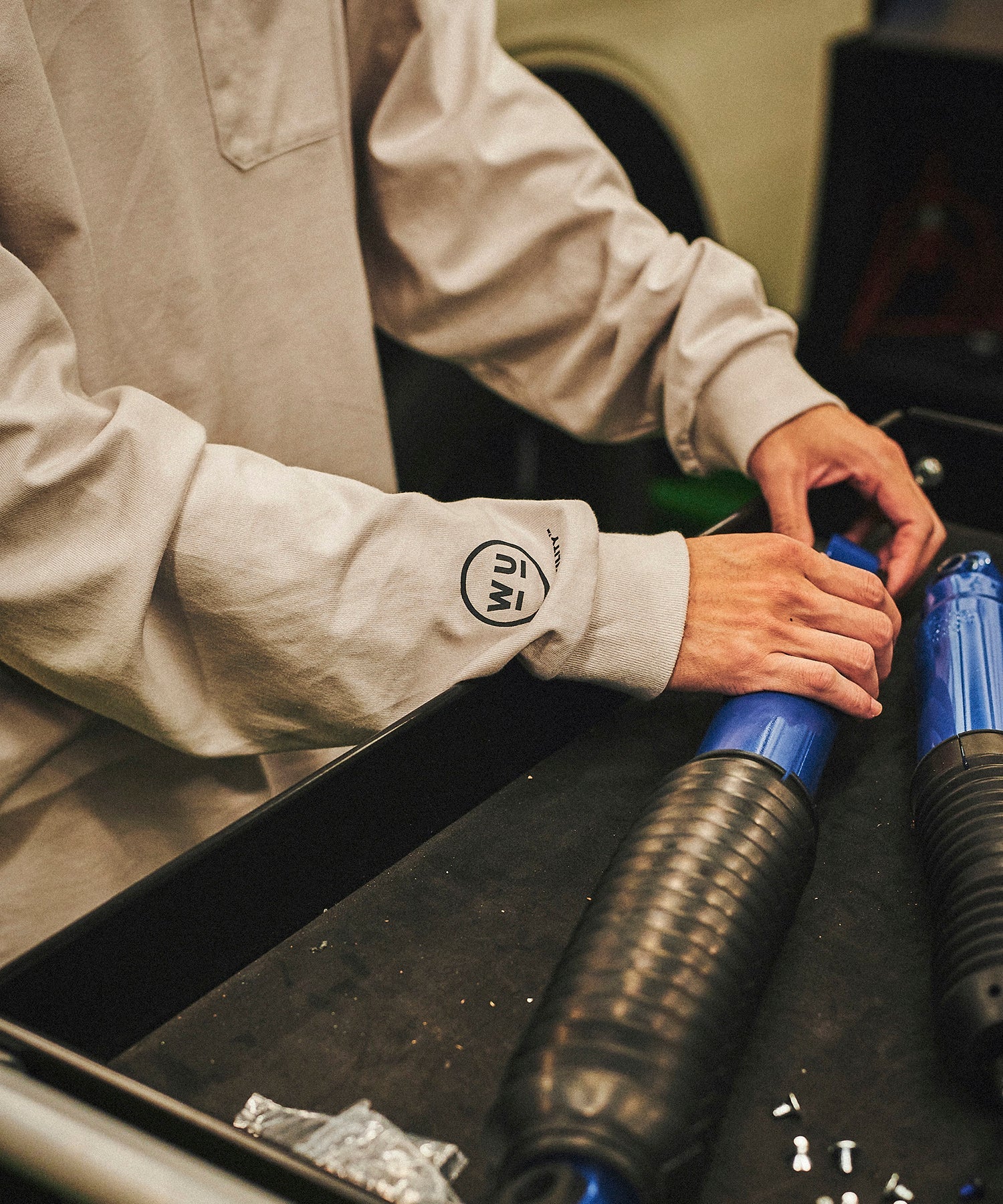 おしゃれ おすすめ ワークウェア VIBTEX ビブテックス 長袖 Tシャツ 抗菌 防臭 消臭