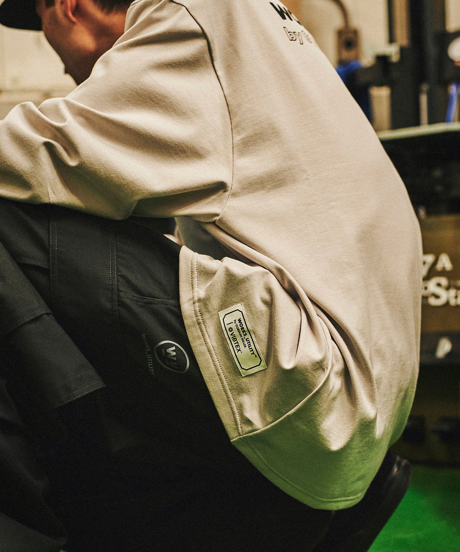 おしゃれ おすすめ ワークウェア VIBTEX ビブテックス 長袖 Tシャツ 抗菌 防臭 消臭