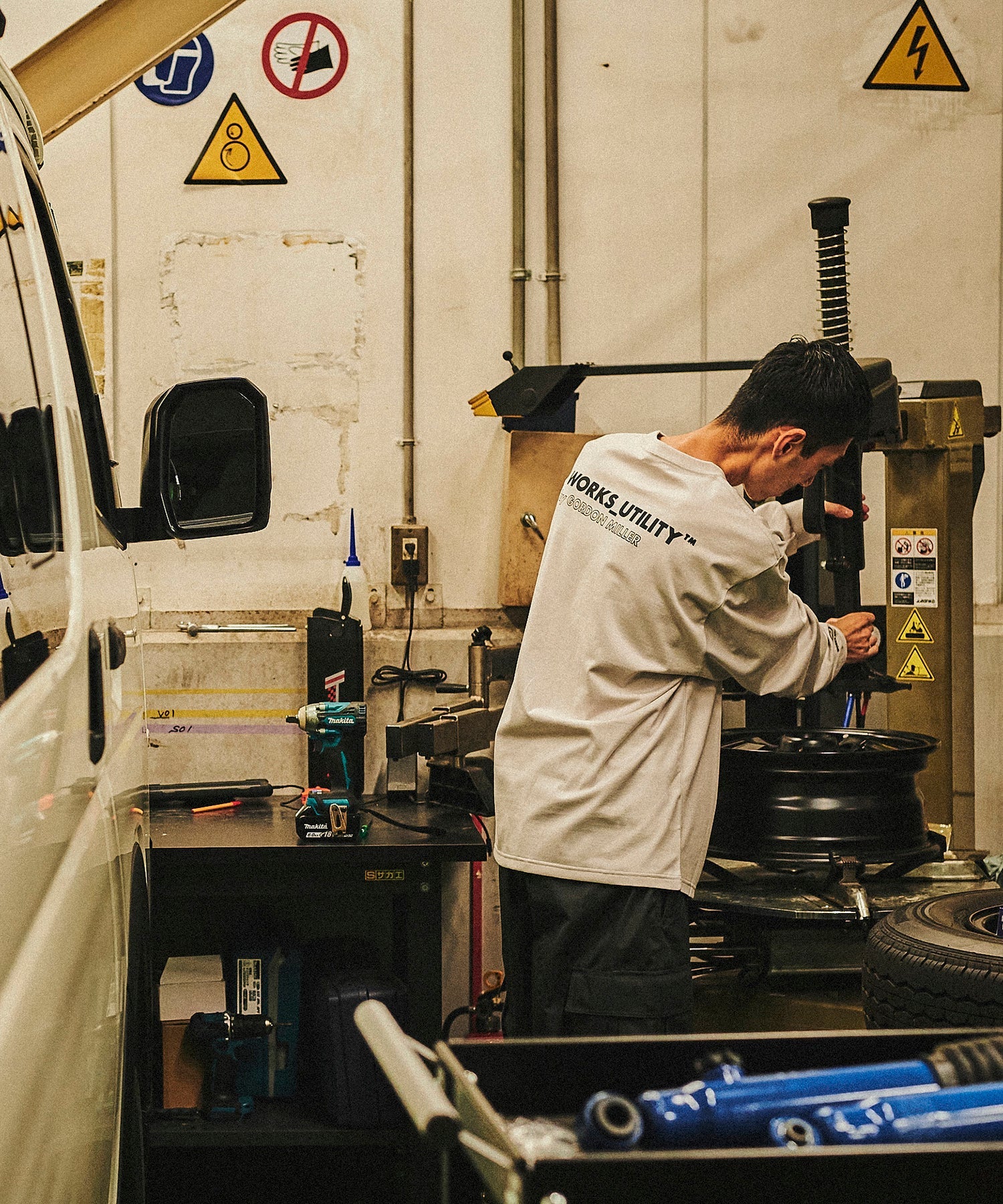 おしゃれ おすすめ ワークウェア VIBTEX ビブテックス 長袖 Tシャツ 抗菌 防臭 消臭