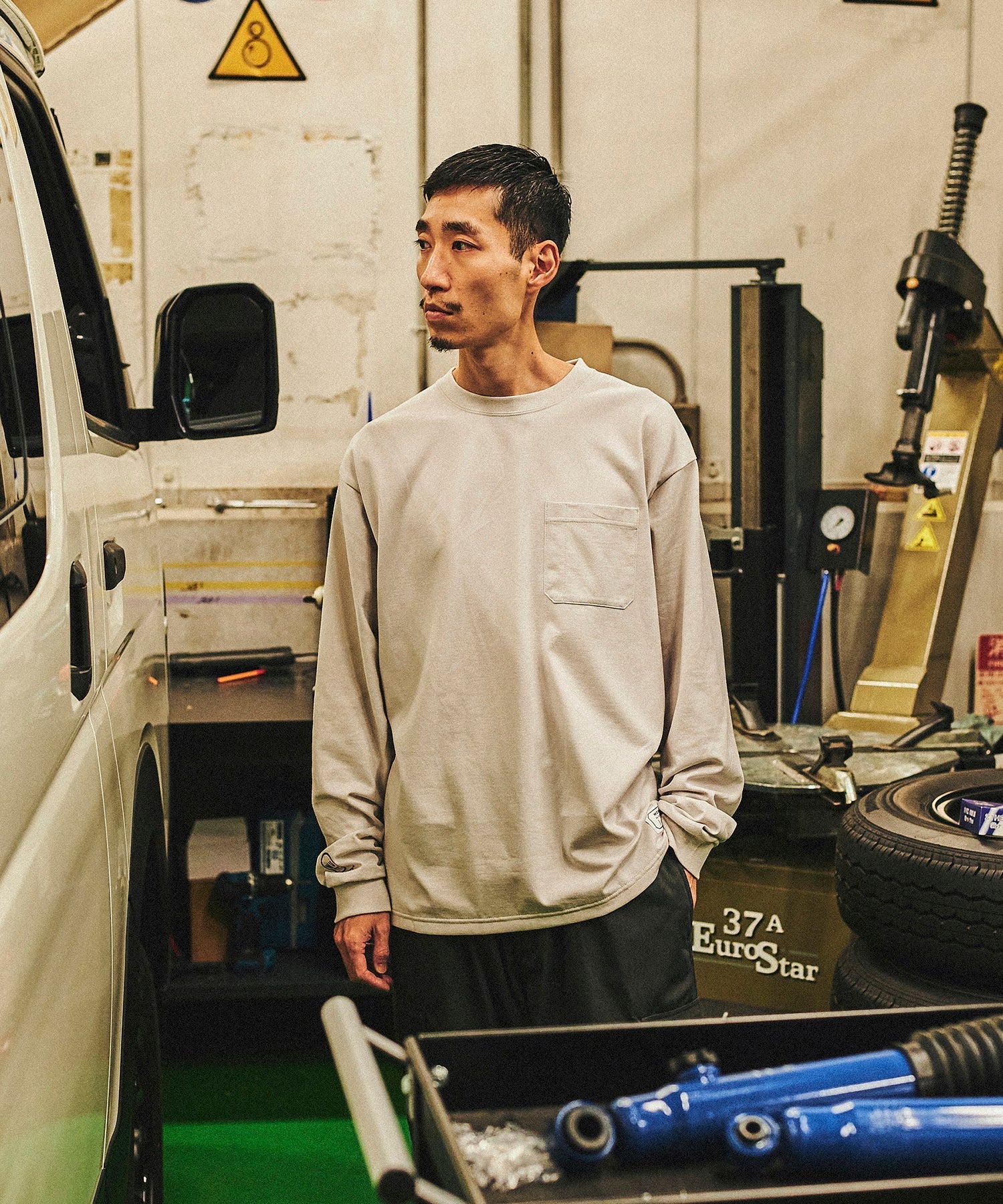 おしゃれ おすすめ ワークウェア VIBTEX ビブテックス 長袖 Tシャツ 抗菌 防臭 消臭