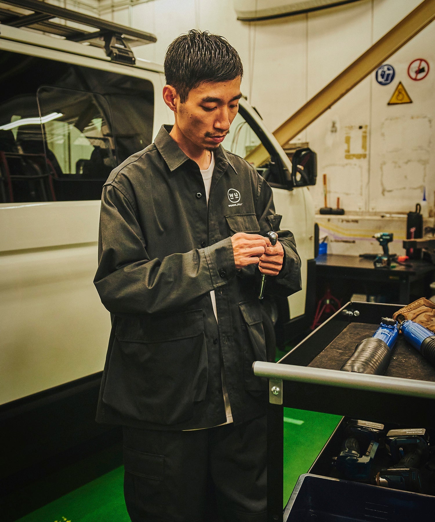 おしゃれ おすすめ ワークウェア VIBTEX ビブテックス ワークシャツ 抗菌 防臭 消臭