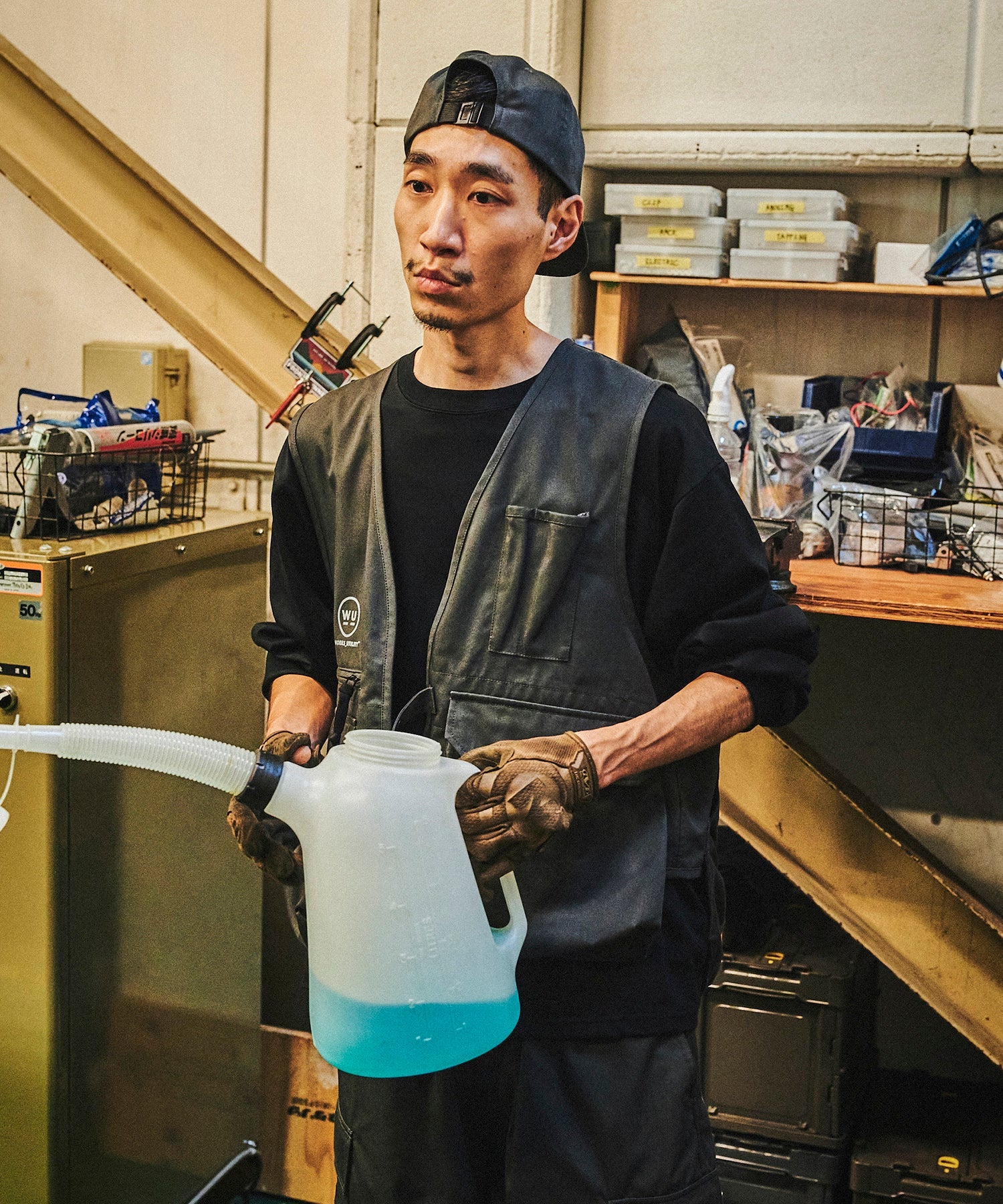 おしゃれ おすすめ ワークウェア VIBTEX ビブテックス ワークベスト 抗菌 防臭 消臭