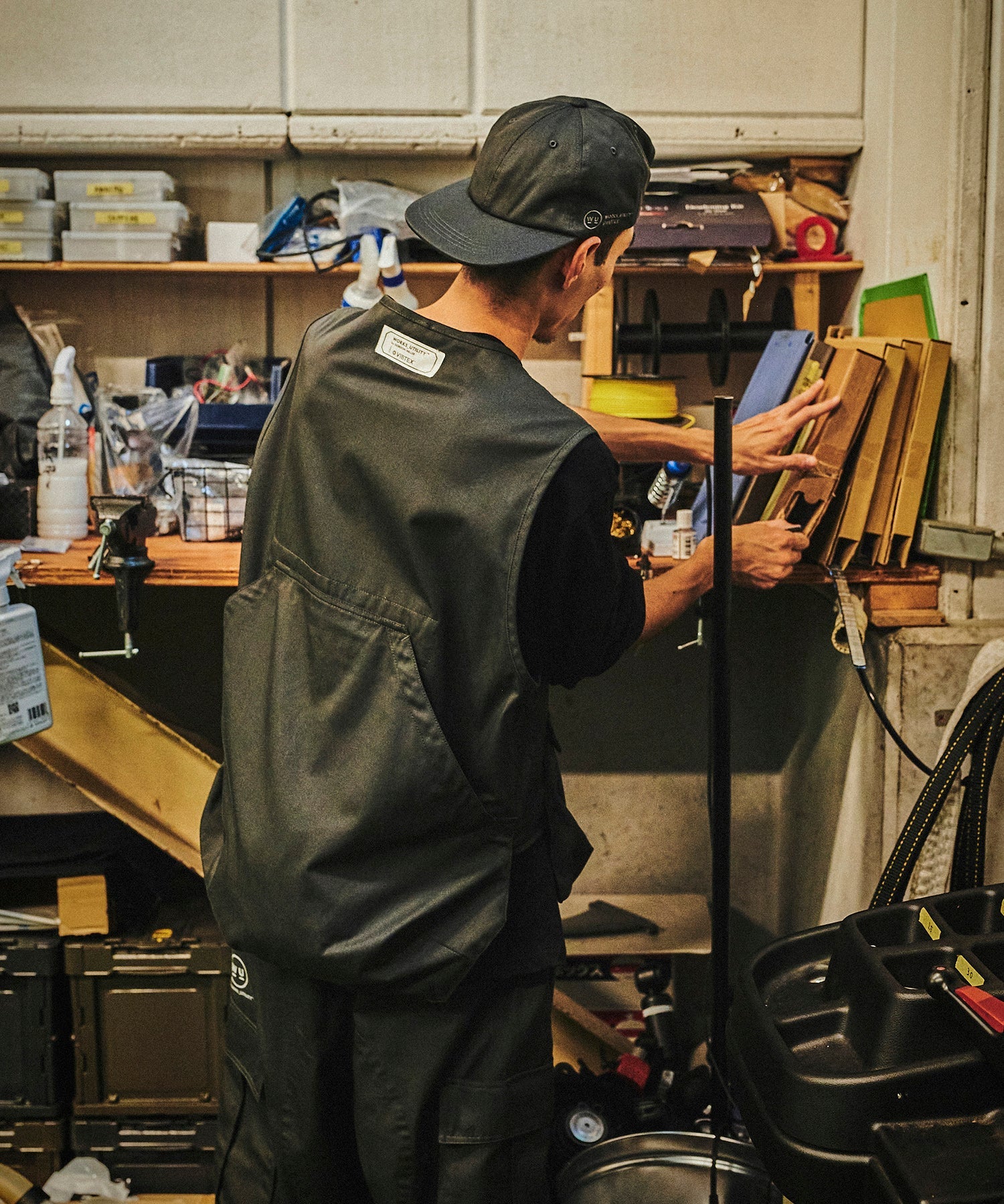 おしゃれ おすすめ ワークウェア VIBTEX ビブテックス ワークベスト 抗菌 防臭 消臭