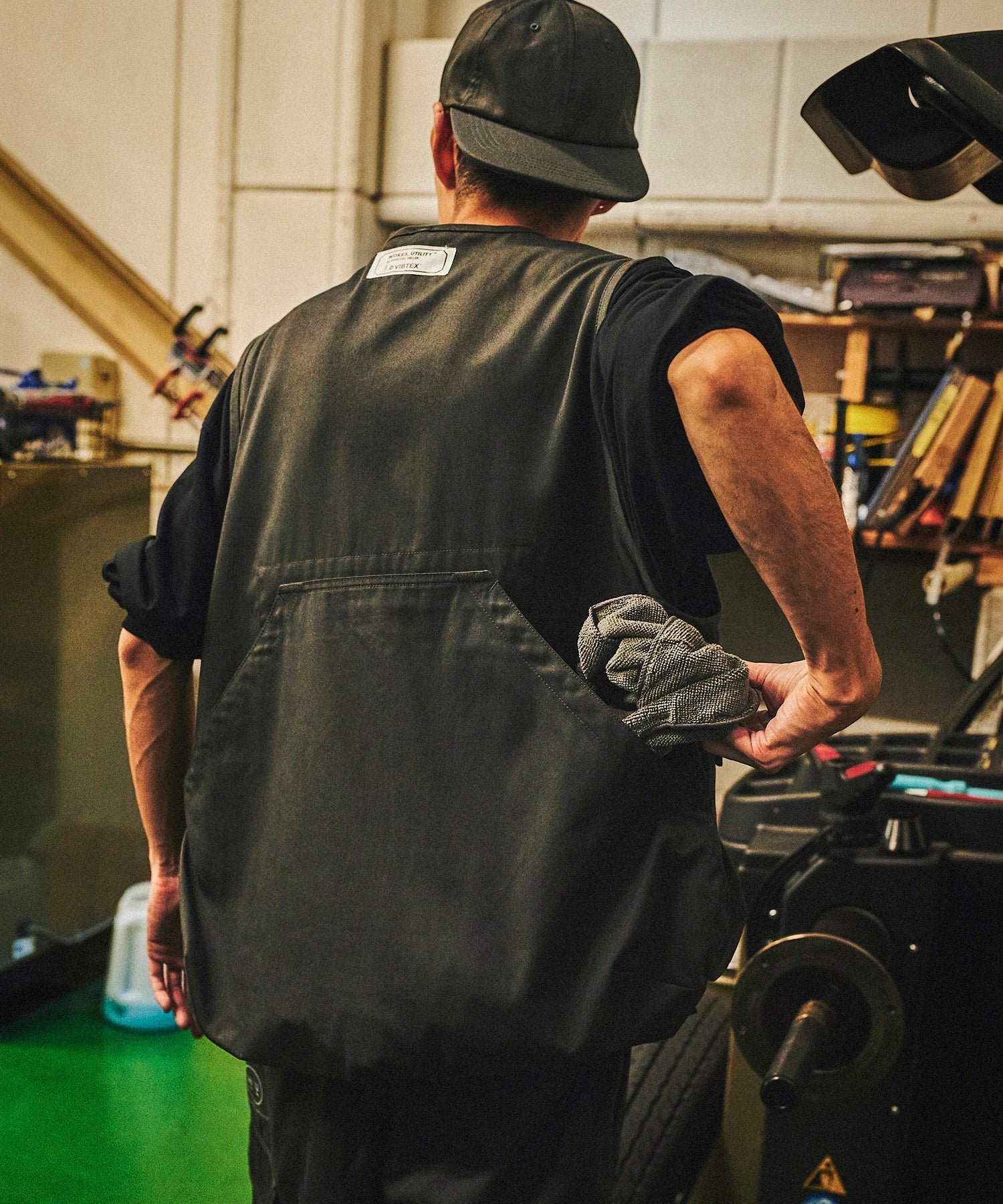 おしゃれ おすすめ ワークウェア VIBTEX ビブテックス ワークベスト 抗菌 防臭 消臭