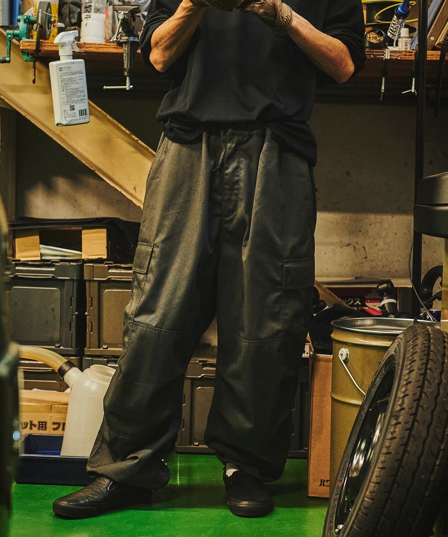 おしゃれ おすすめ ワークウェア VIBTEX ビブテックス カーゴパンツ 抗菌 防臭 消臭