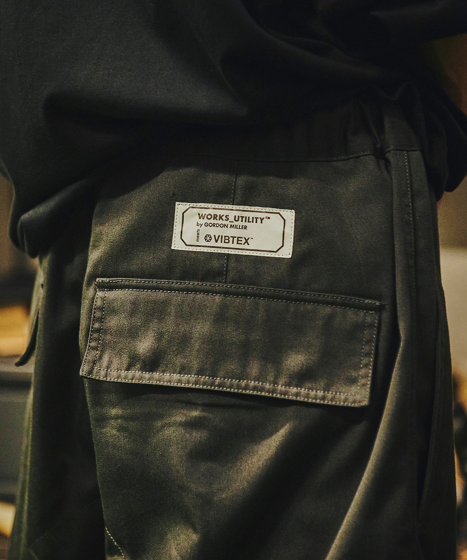 おしゃれ おすすめ ワークウェア VIBTEX ビブテックス カーゴパンツ 抗菌 防臭 消臭