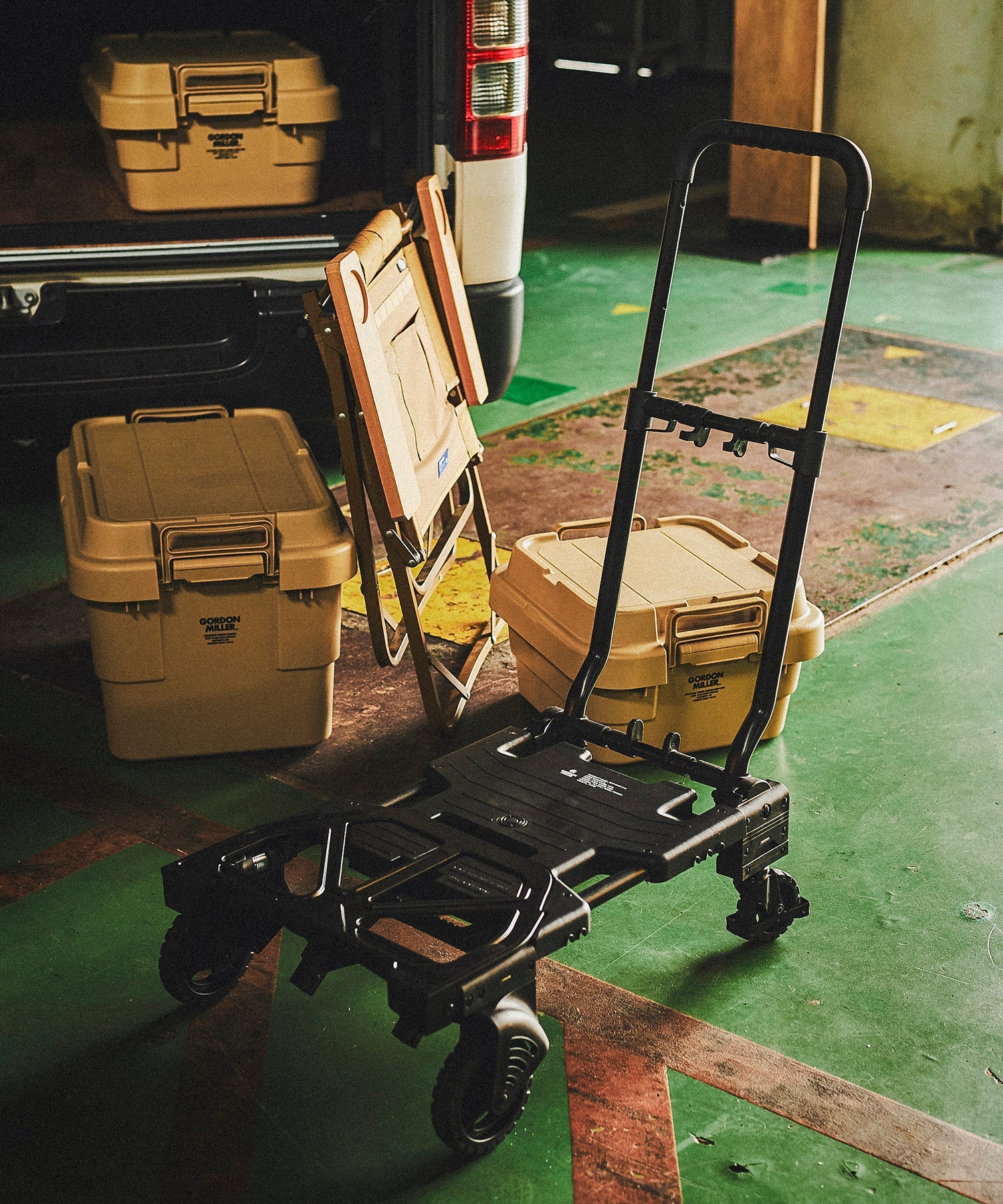 おしゃれ おすすめ アウトドア 折りたたみ フラットカート 二輪 四輪 台車