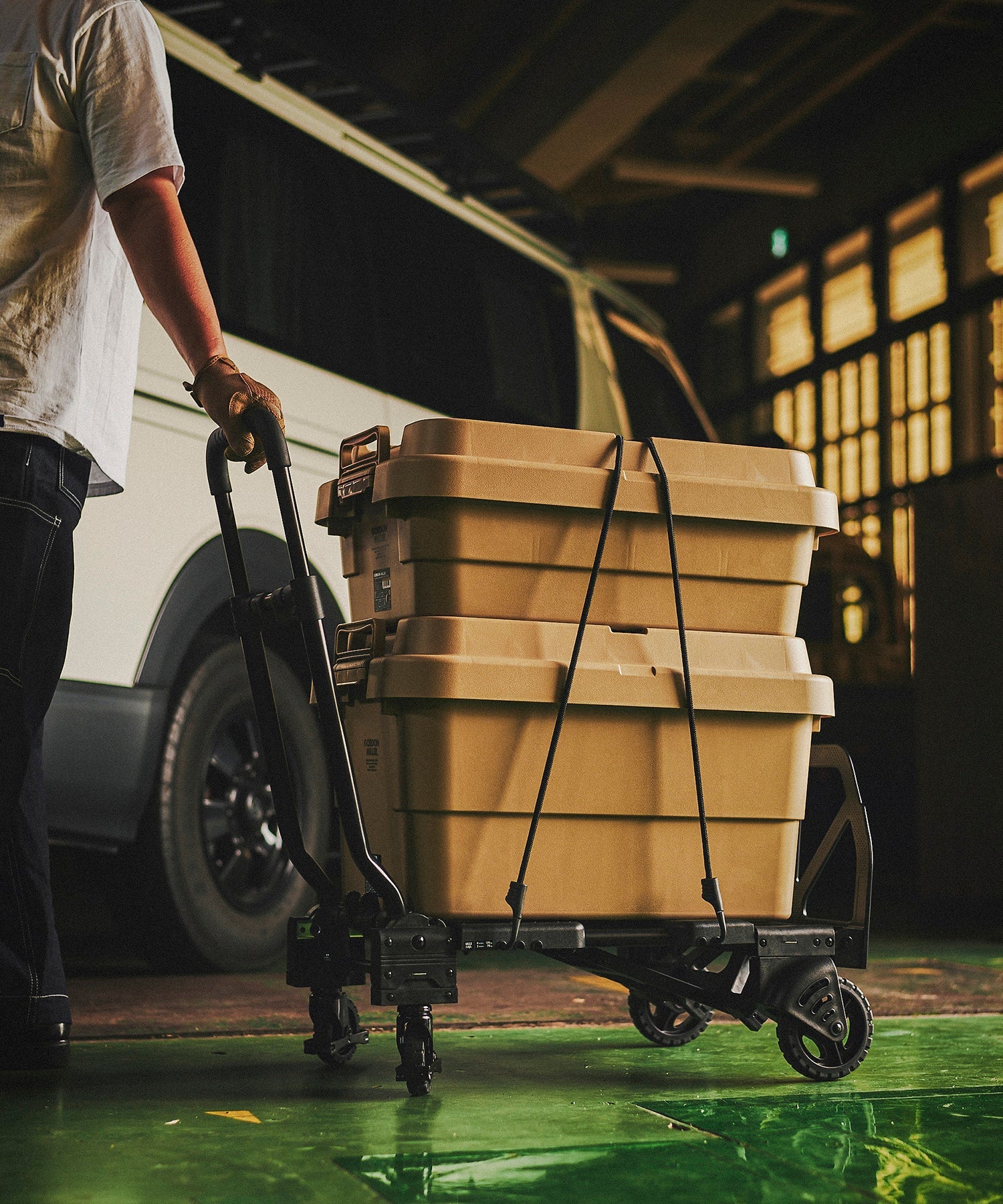 おしゃれ おすすめ アウトドア 折りたたみ フラットカート 二輪 四輪 台車