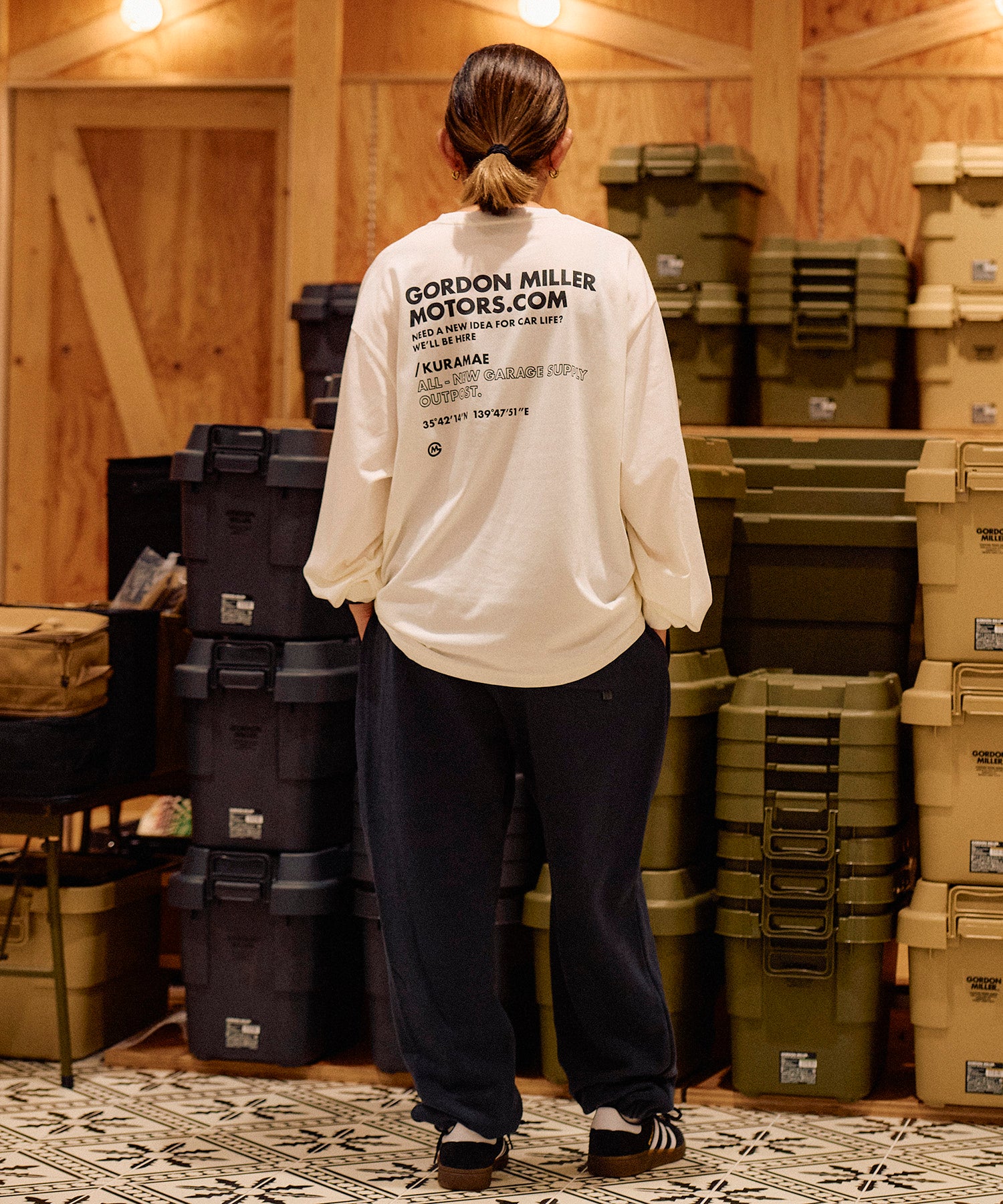 おしゃれ おすすめ ワークウェア ブランド ゴードンミラー 長袖 Tシャツ 限定