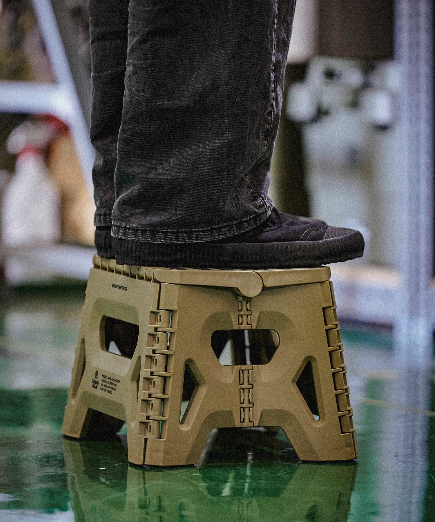 おしゃれ おすすめ フォールディング ステップ ロー 折りたたみ 踏み台 便利グッズ 洗車